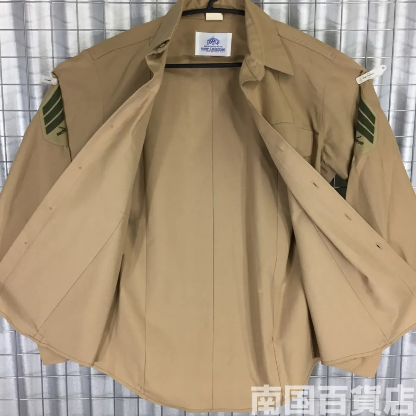 USMC カーキードレスシャツ （長袖） 16-36 中古良品 記録写真5