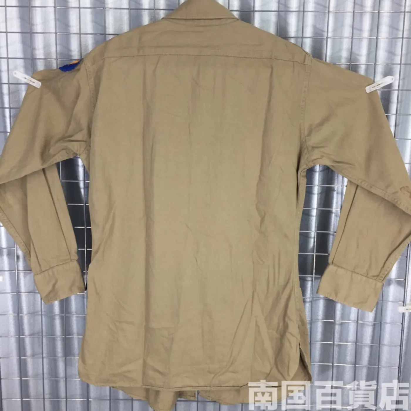 USMC カーキードレスシャツ （長袖） 15 1/2 - 34 中古良品 記録写真2