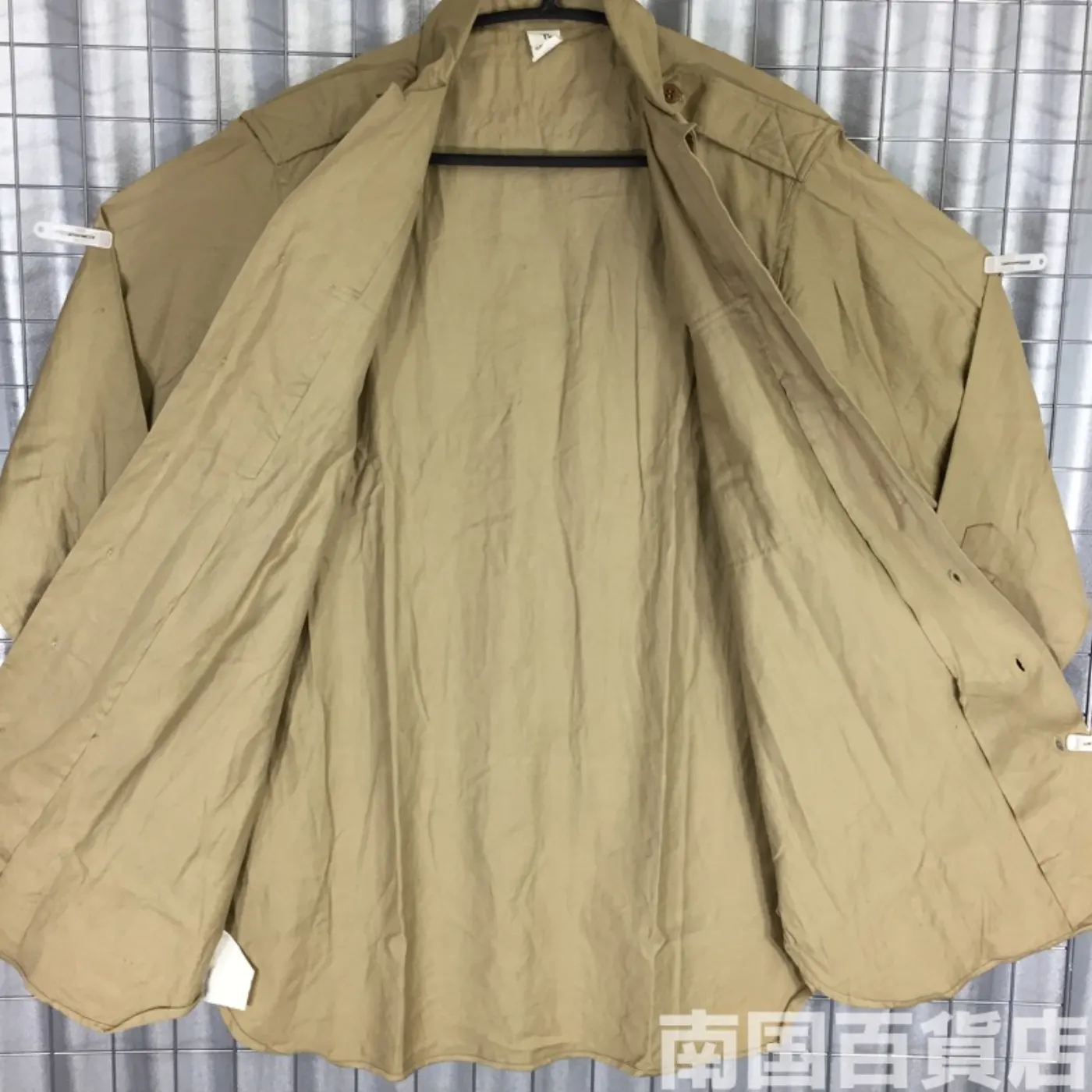USMC カーキードレスシャツ（ 長袖）15-32 中古良品 記録写真7