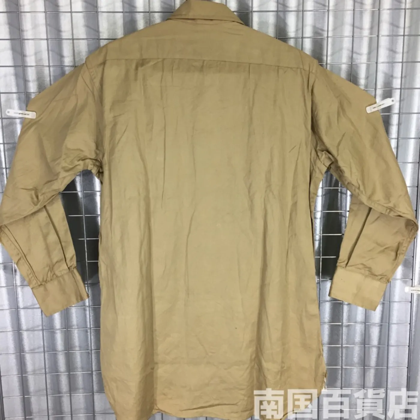 USMC カーキードレスシャツ（ 長袖）15-32 中古良品 記録写真2