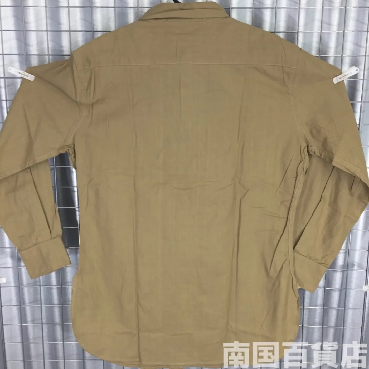 USMC カーキードレスシャツ (長袖) 15 1/2 - 33 中古良品 記録写真2