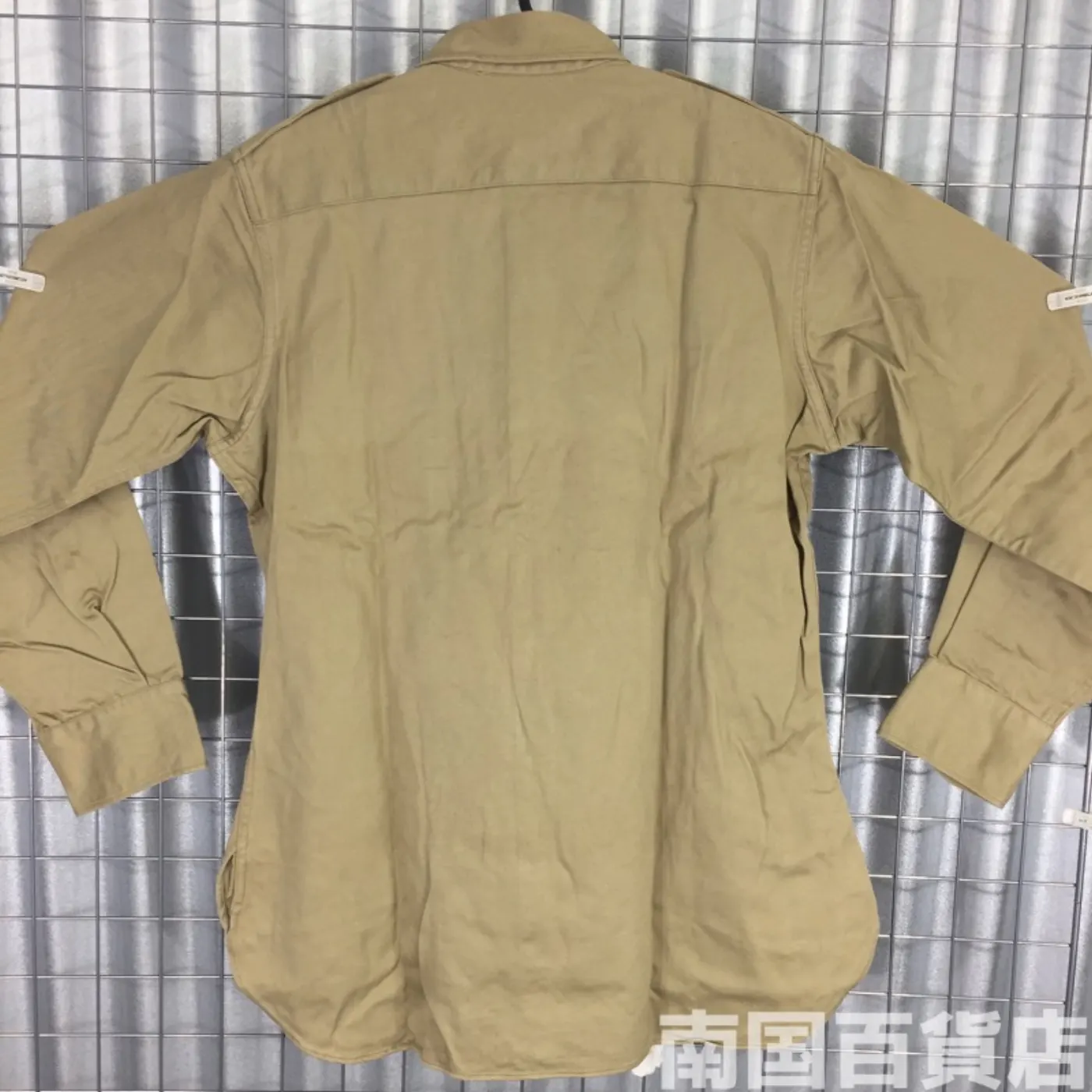 USMC カーキードレスシャツ (長袖) 15-32 中古良品 記録写真2