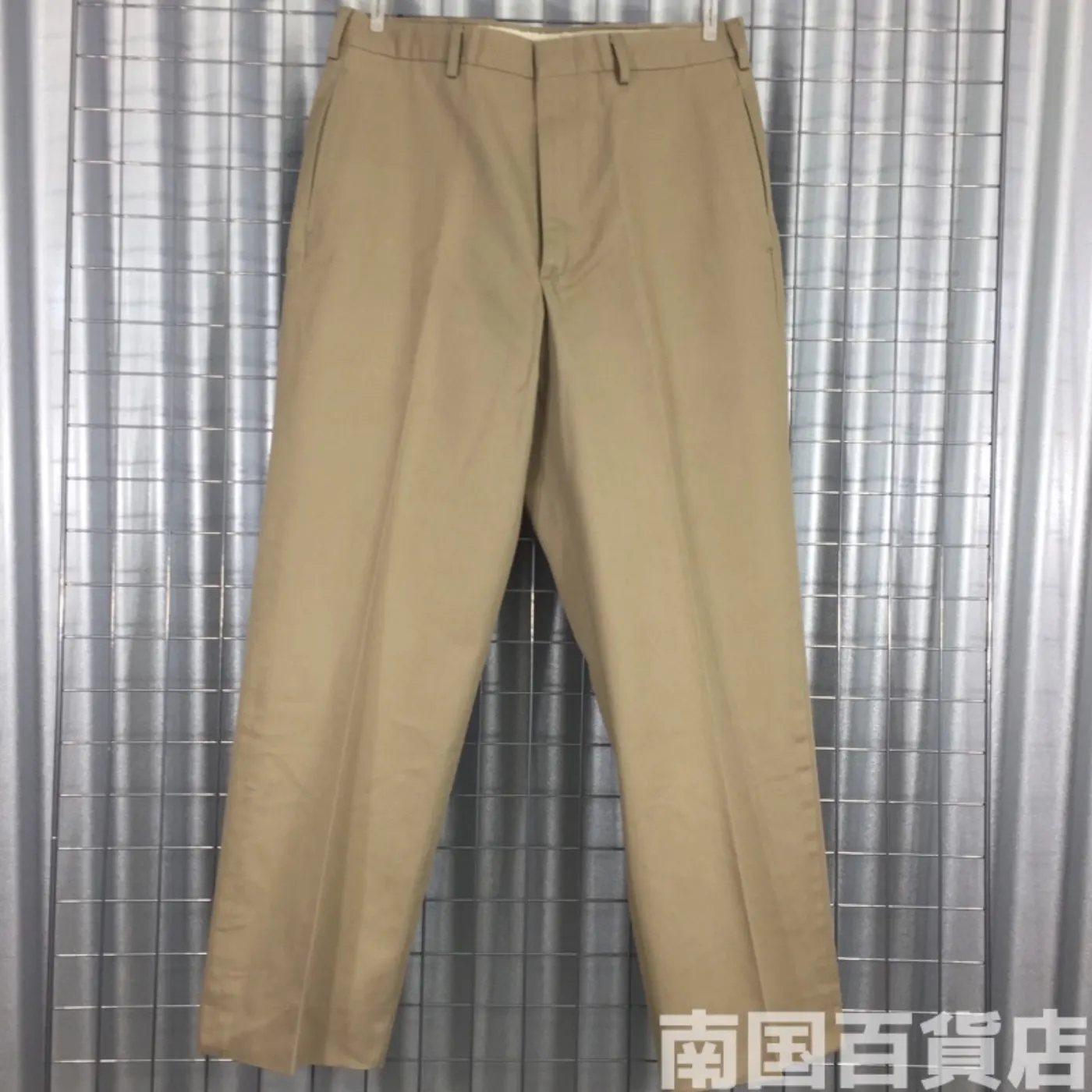 カーキードレスパンツ 32R 中古良品 記録写真1