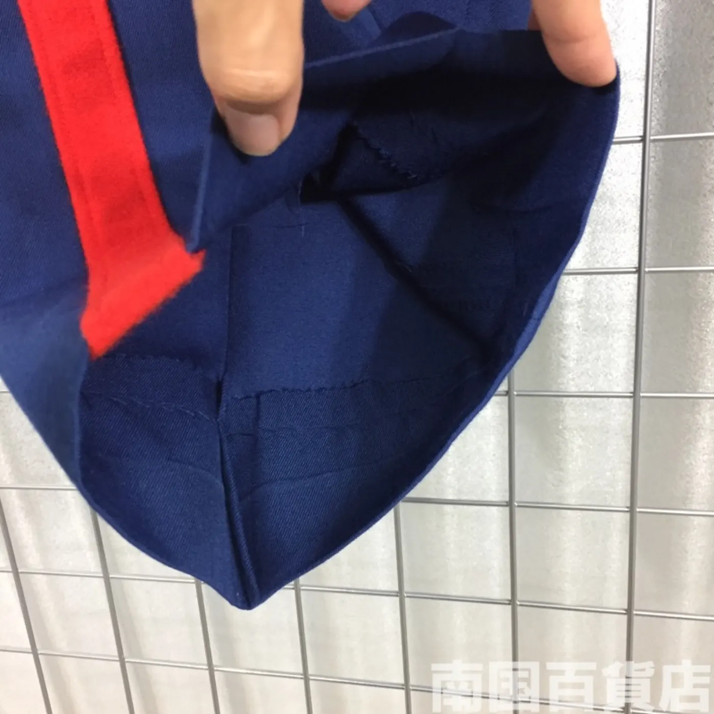 TROUSERS MEN’S POLY/WOOL SJY BLUE 35L 中古良品 記録写真11