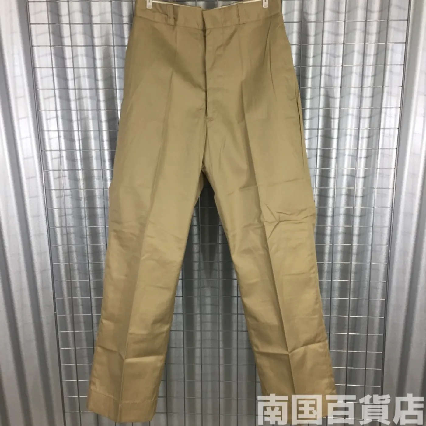 カーキードレスパンツ 30×31 新品 記録写真1