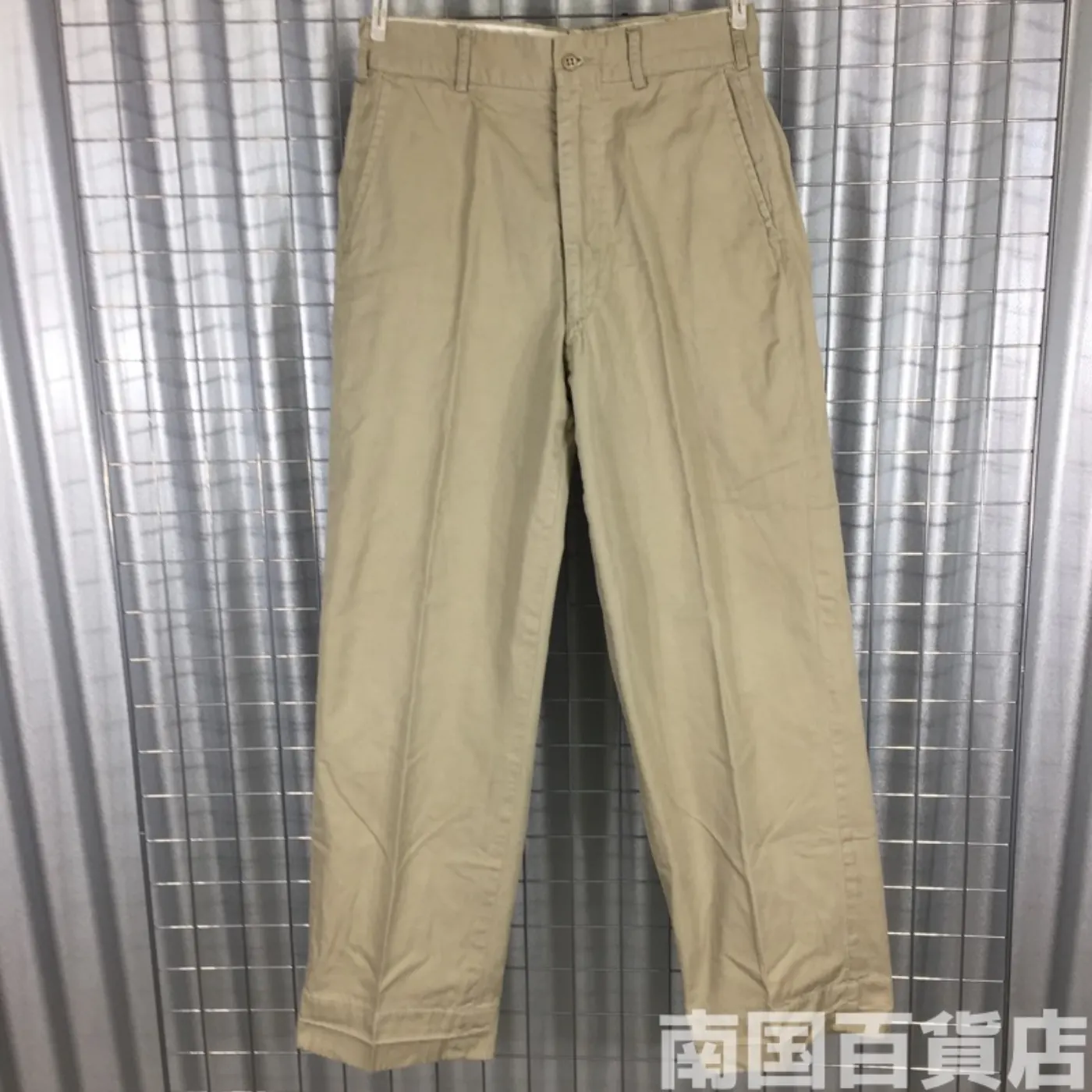 カーキードレスパンツ 30L 中古良品 記録写真1
