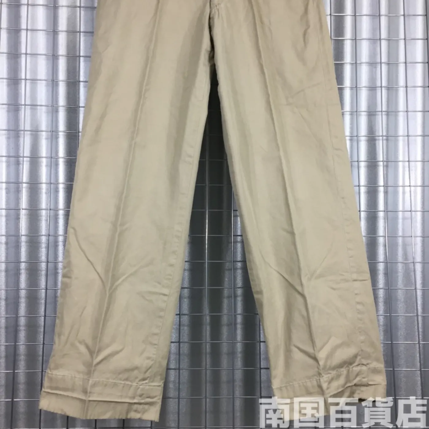 カーキードレスパンツ 30L 中古良品 記録写真8
