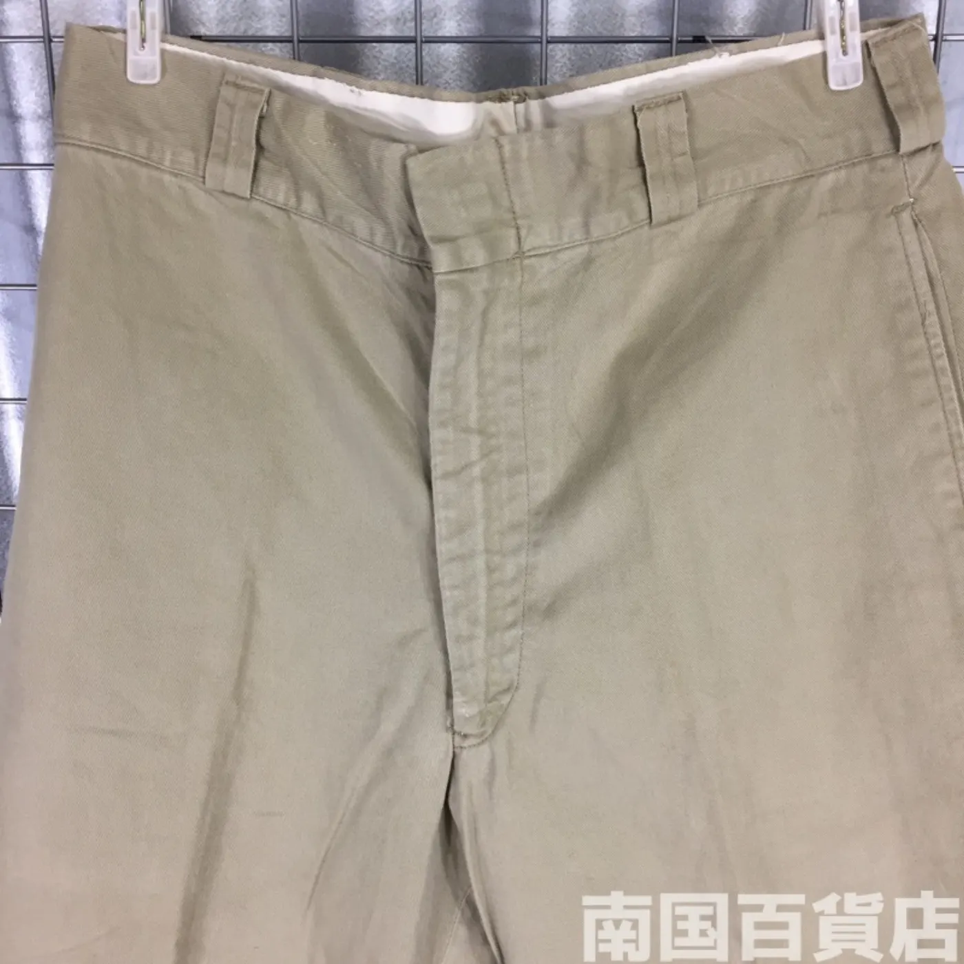 カーキードレスパンツ 30×31 中古良品 記録写真4