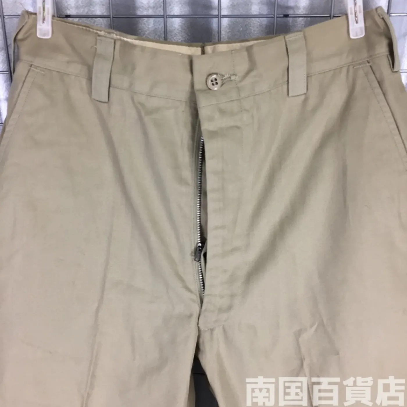 カーキードレスパンツ 30R 新品 記録写真4