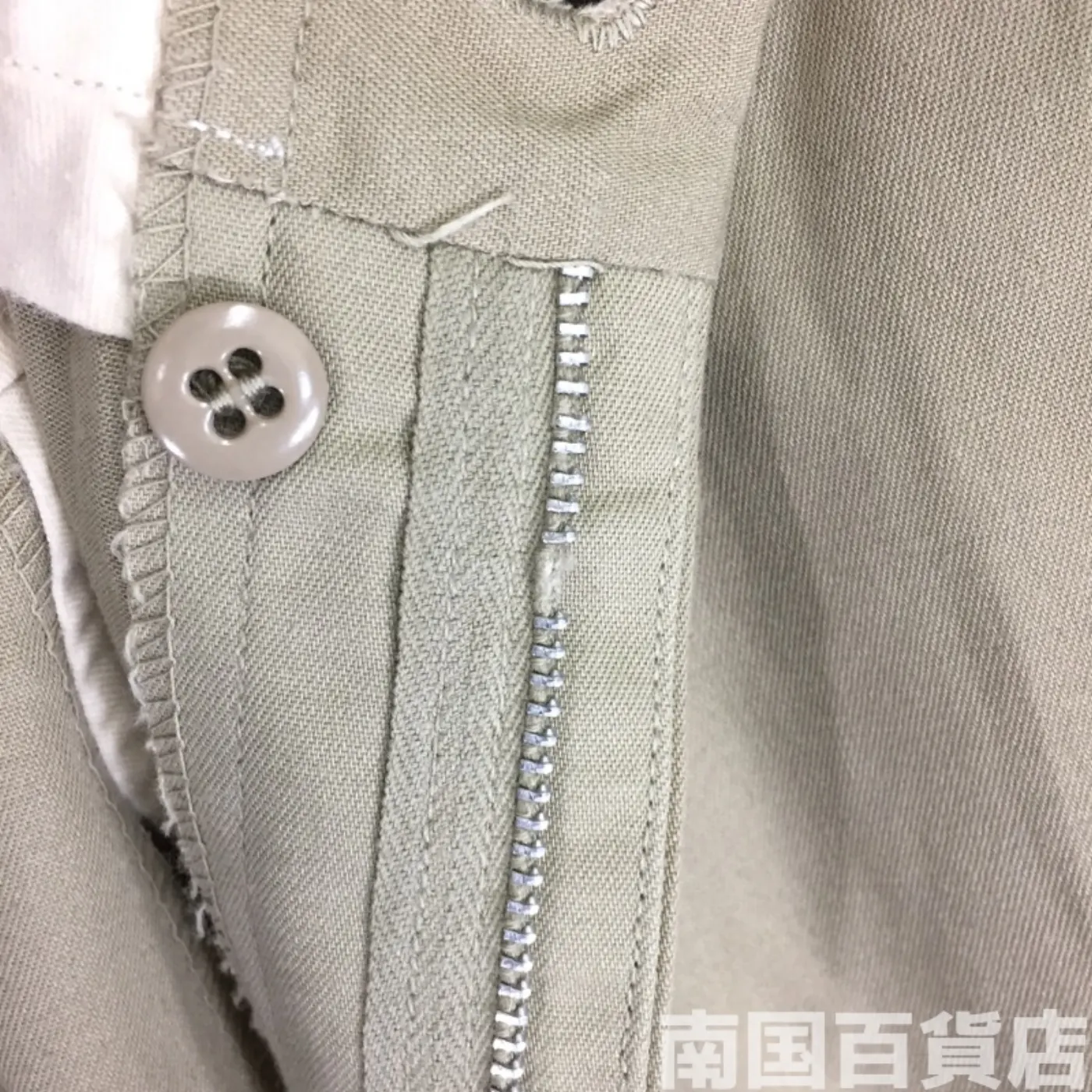カーキードレスパンツ 30R 新品 記録写真9
