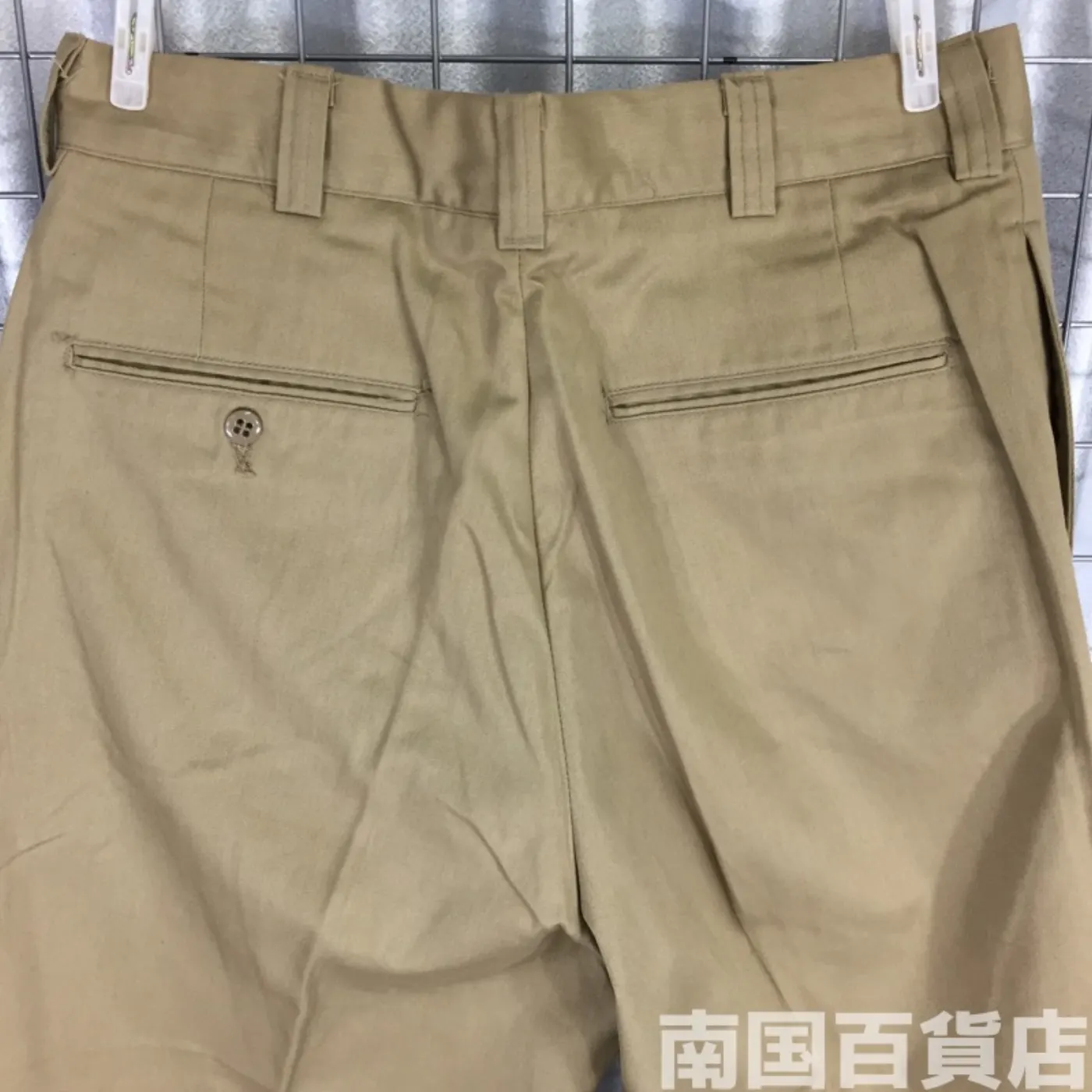 カーキードレスパンツ 30R 新品 記録写真6