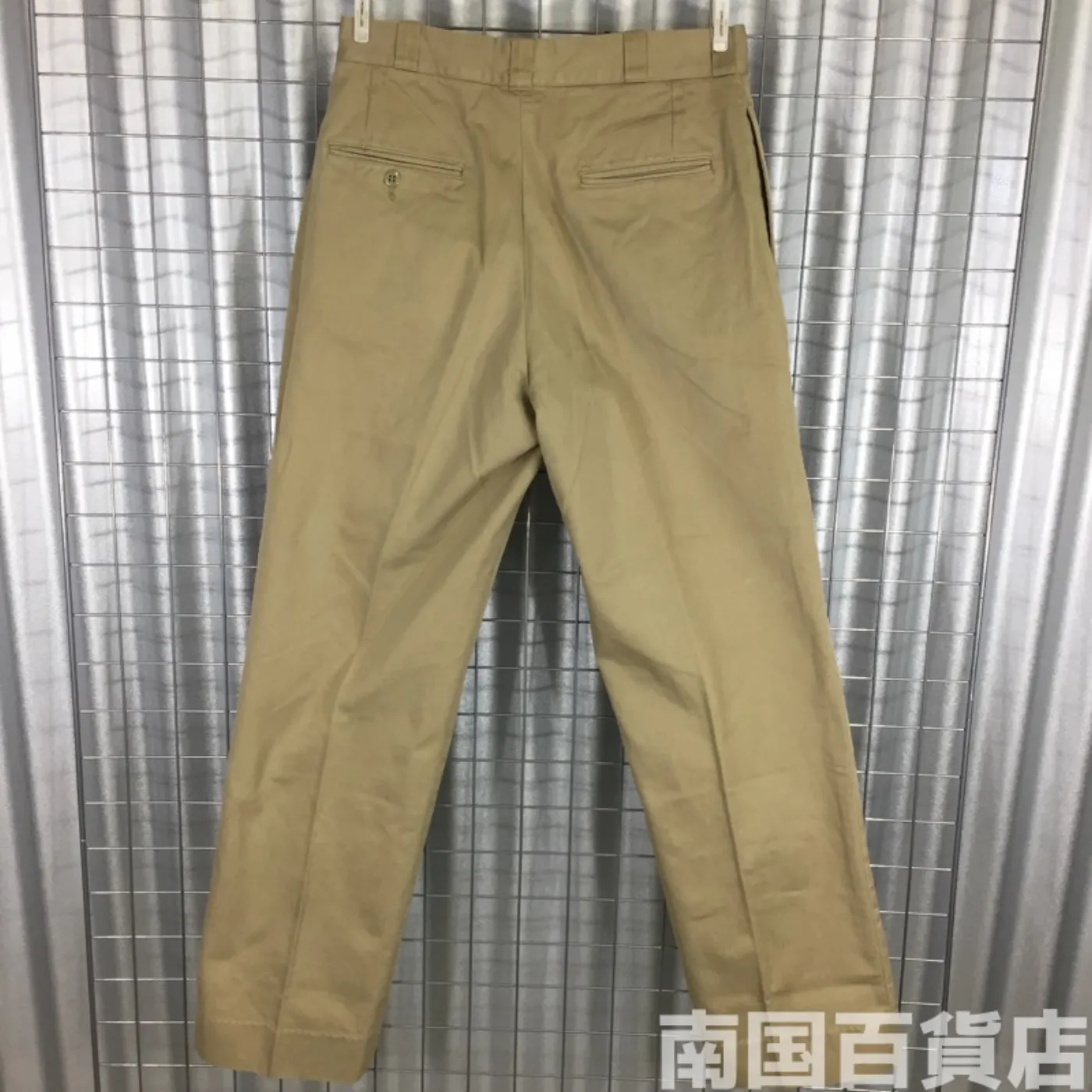 カーキードレスパンツ 30×31 中古良品 記録写真2