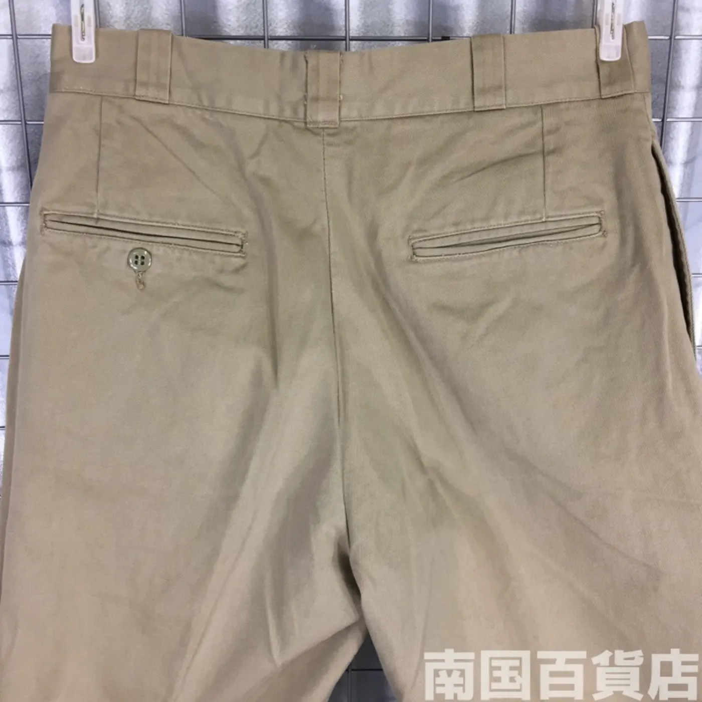 カーキードレスパンツ 30×31 中古良品 記録写真6