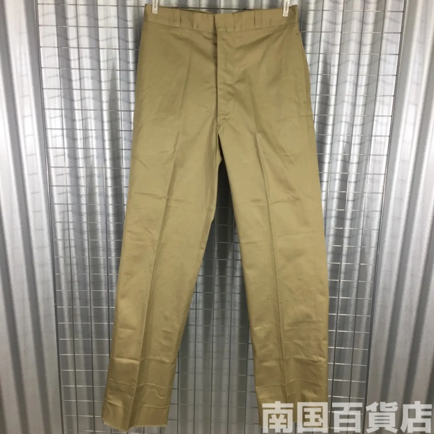 カーキードレスパンツ 30×31 中古品 記録写真1