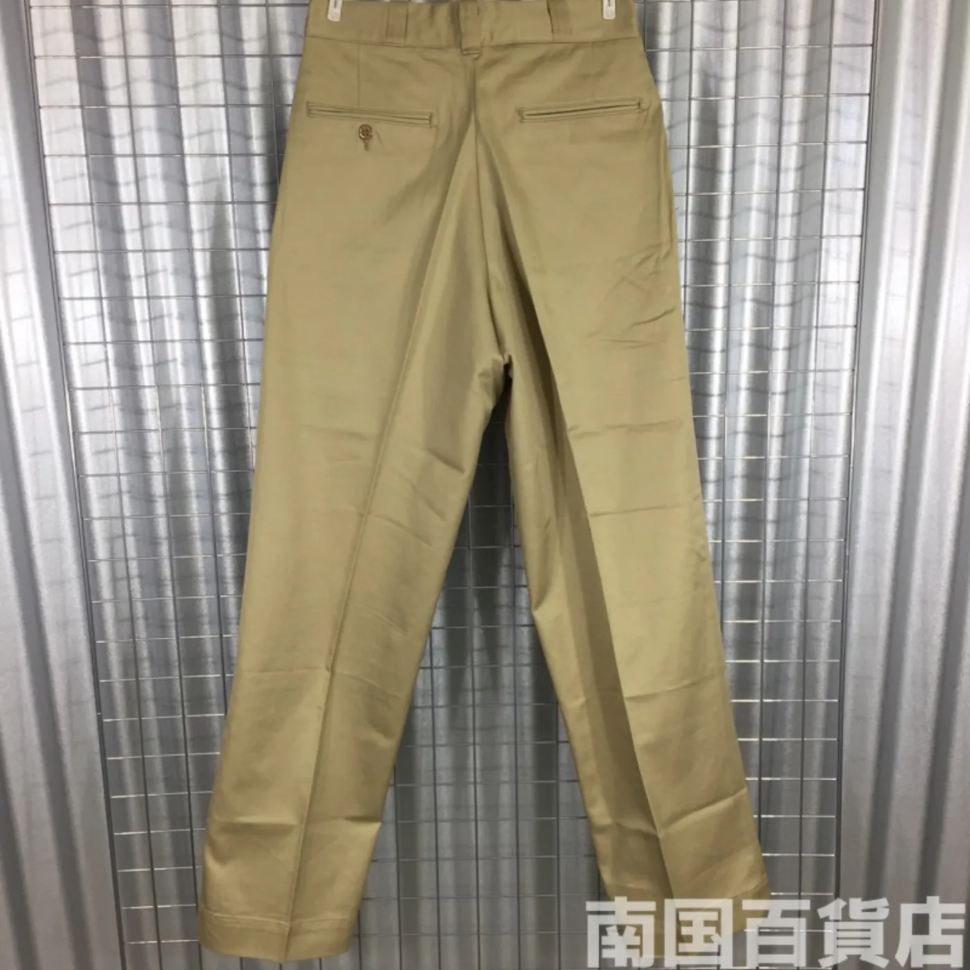 カーキードレスパンツ 30×31 新品 記録写真2