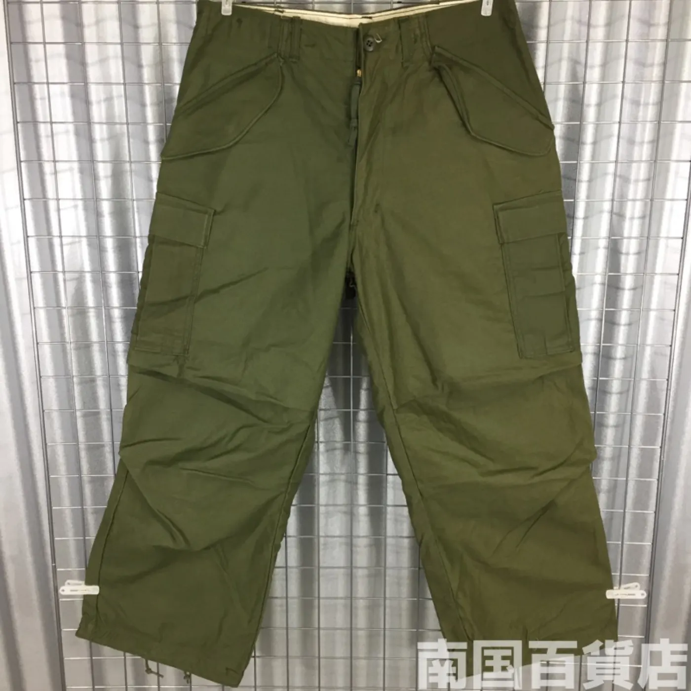 M65 フィールド パンツ 希少 デッドストック SSサイズ OD ブラスジッパー 新品 記録写真1
