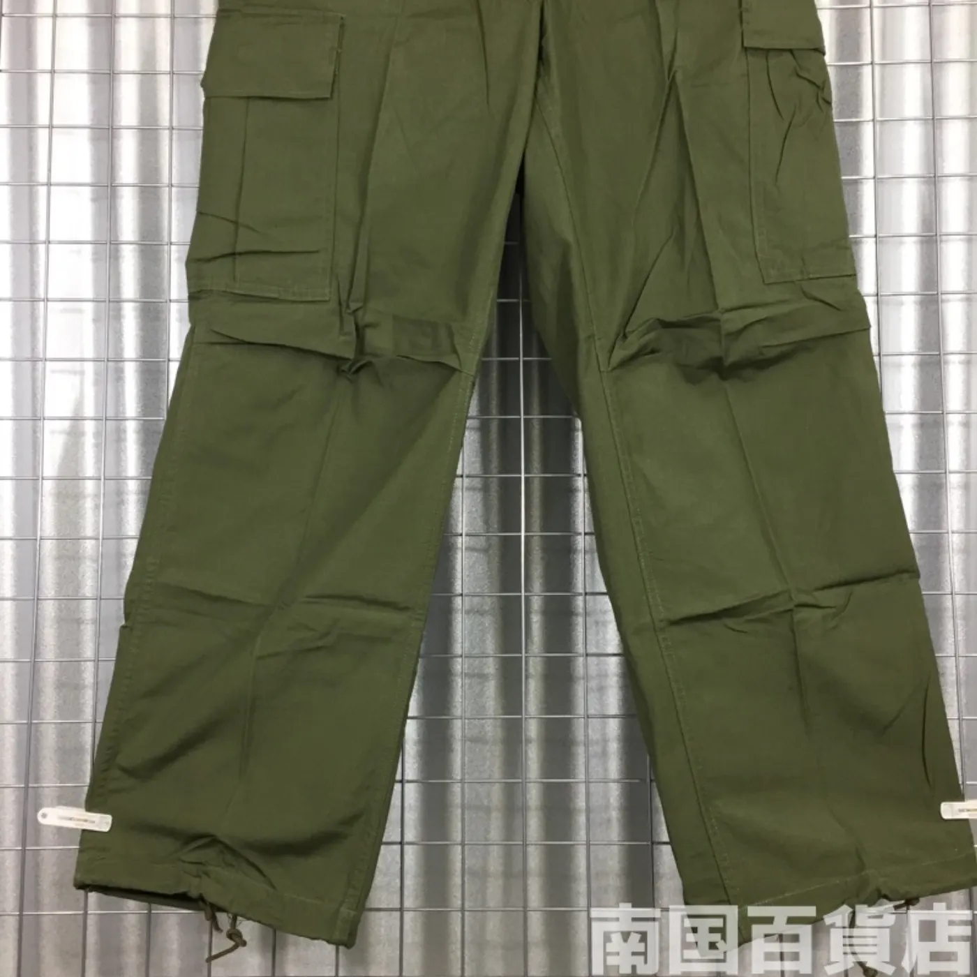 ジャングルファティーグ パンツOD S-S 新品 記録写真8