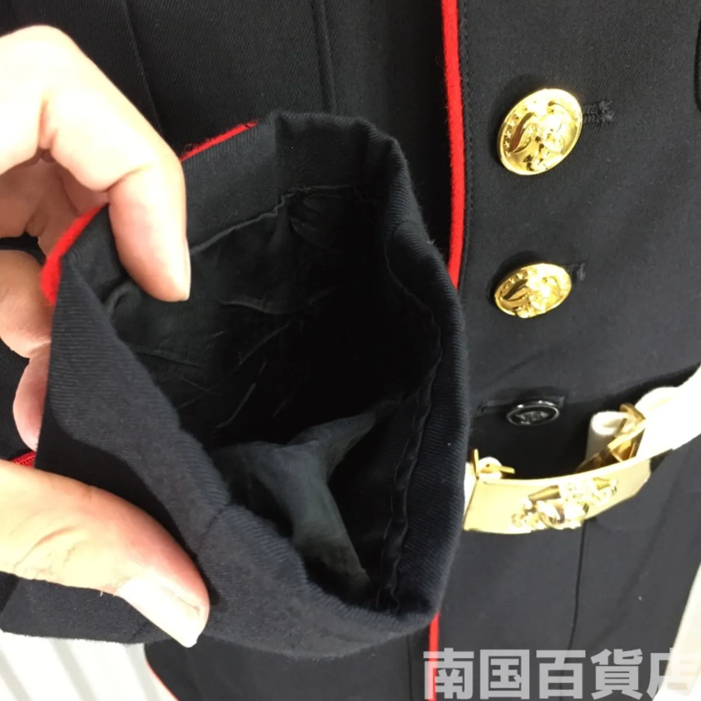 COAT MAN’S POLY/WOOL GABARDINE MC SH 2312 41L 中古良品 記録写真13