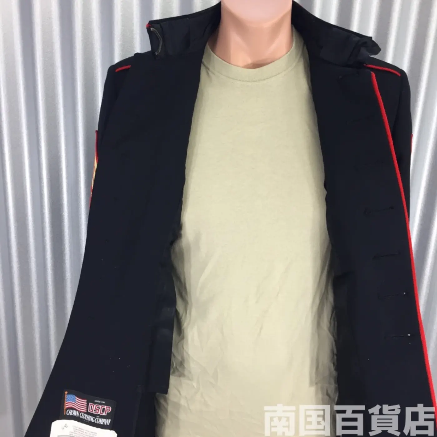 COAT MAN’S POLY/WOOL GABARDINE MC SH 2312 41L 中古良品 記録写真8
