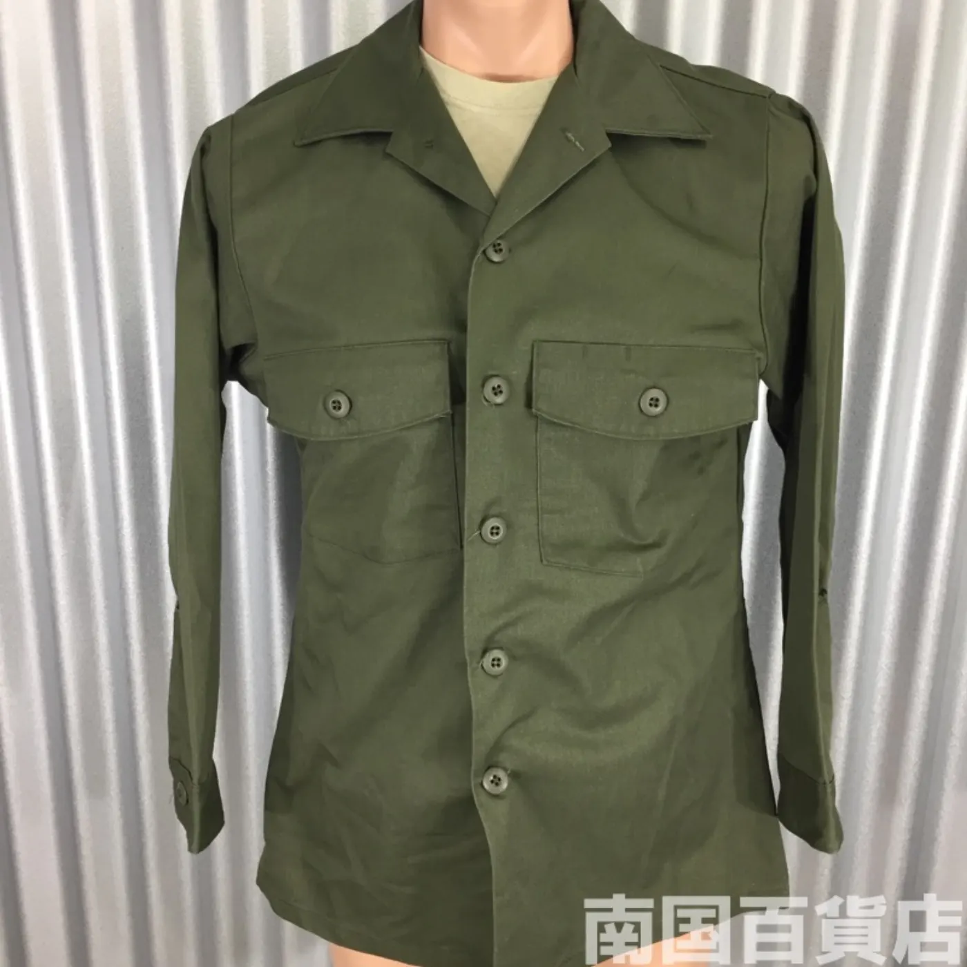 OG-507ユーティリティーシャツ 15 1/2×31 新品 記録写真1