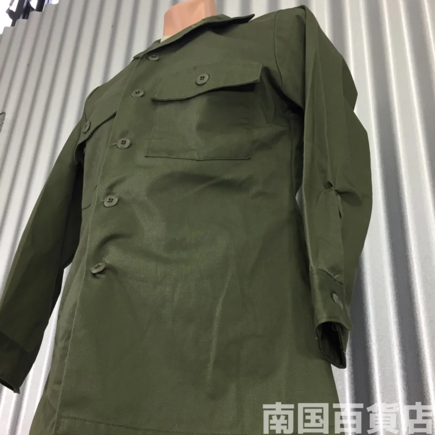 OG-507ユーティリティーシャツ 15 1/2×31 新品 記録写真7