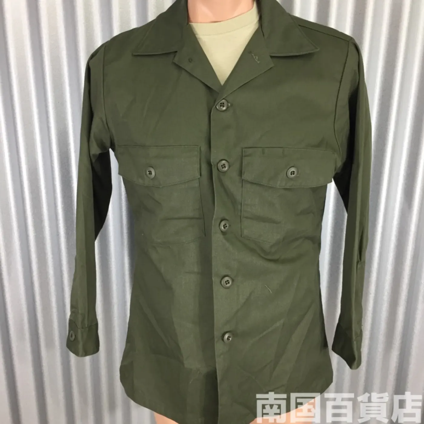 OG-507ユーティリティーシャツ 15 1/2×31 新品 記録写真1