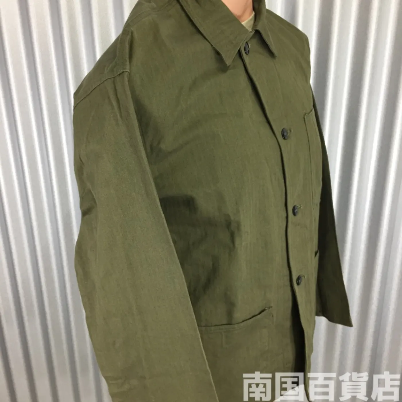 ユーティリティーシャツ 36 中古良品 記録写真2