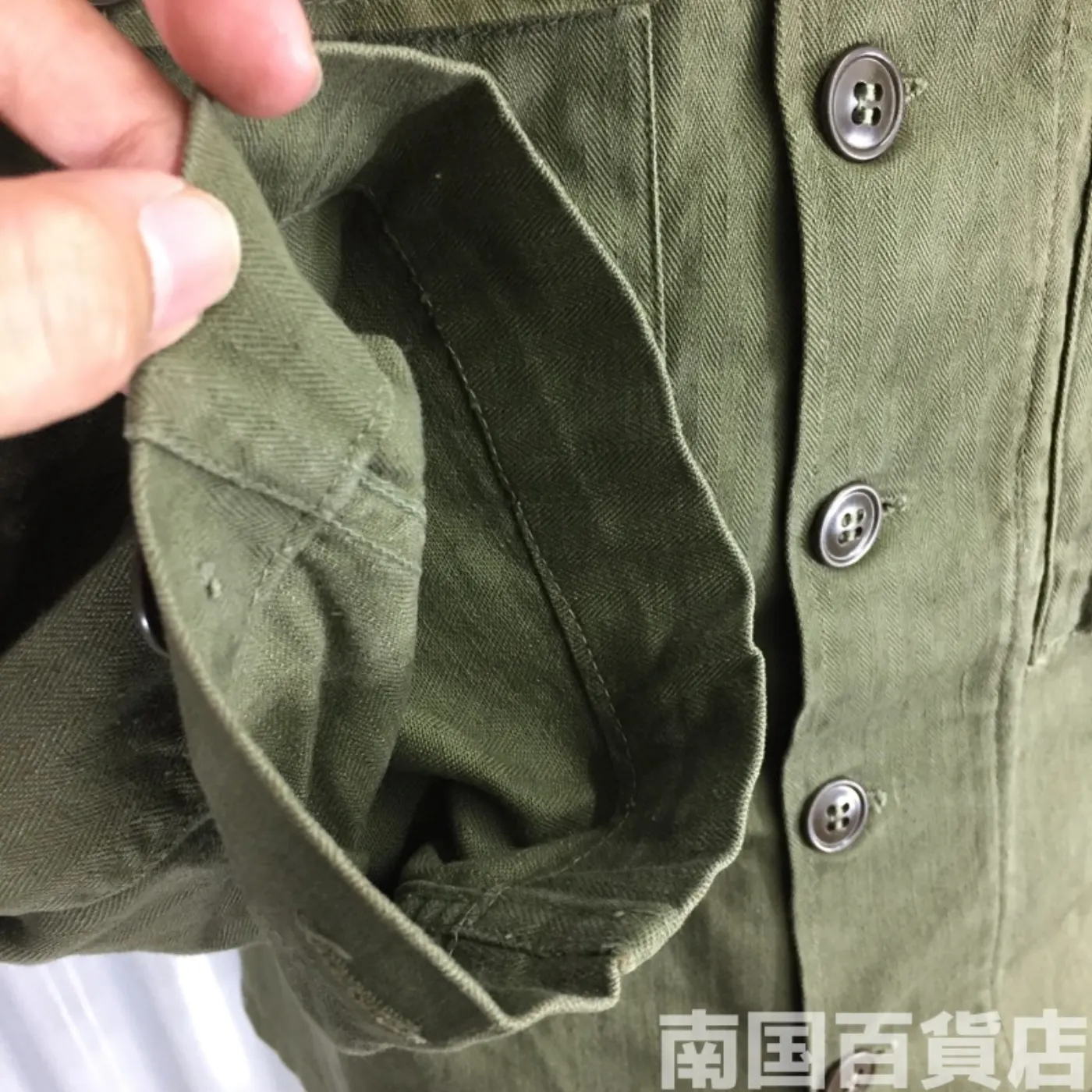 ユーティリティーシャツ 36R 中古良品 記録写真9