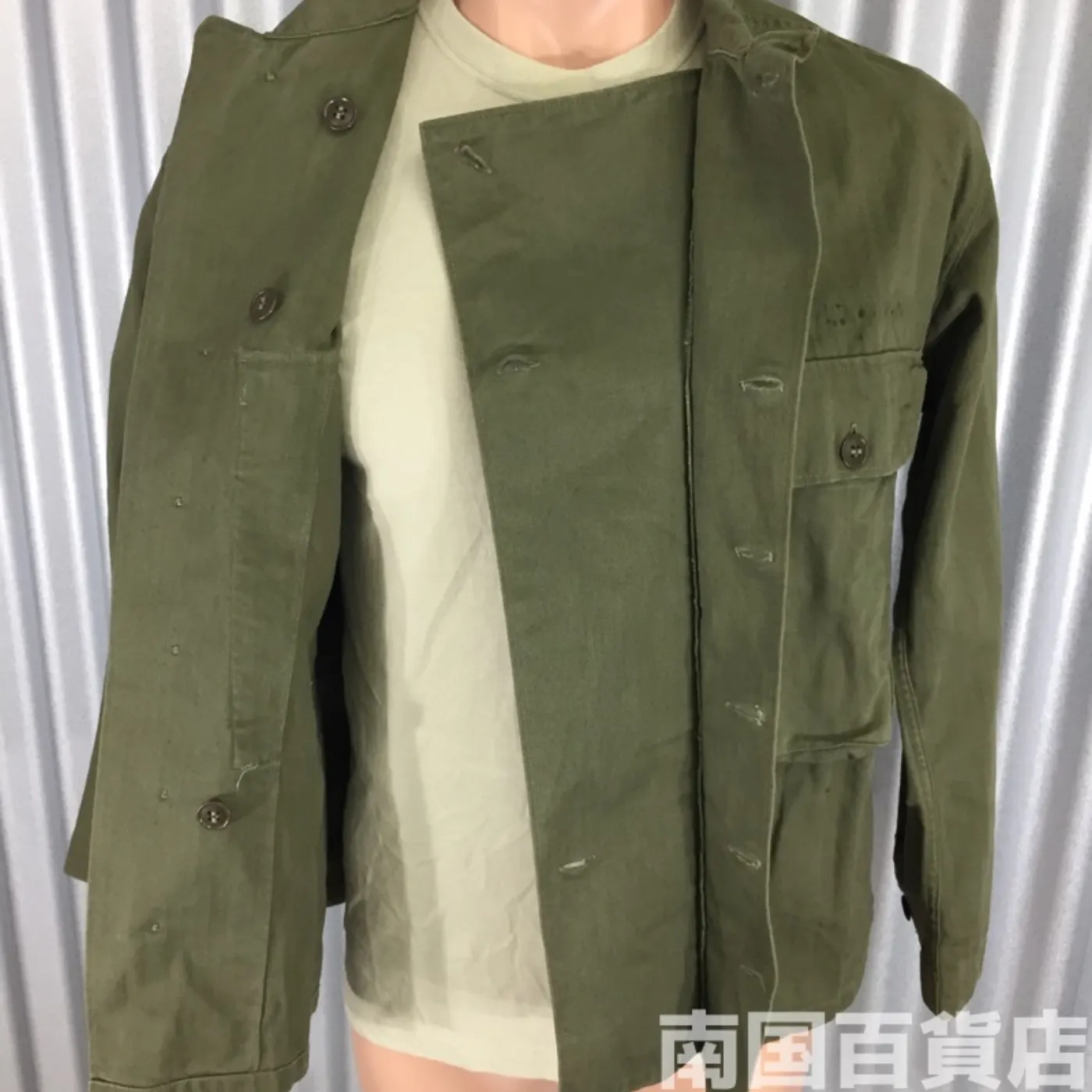 ユーティリティーシャツ 36R 中古良品 記録写真6