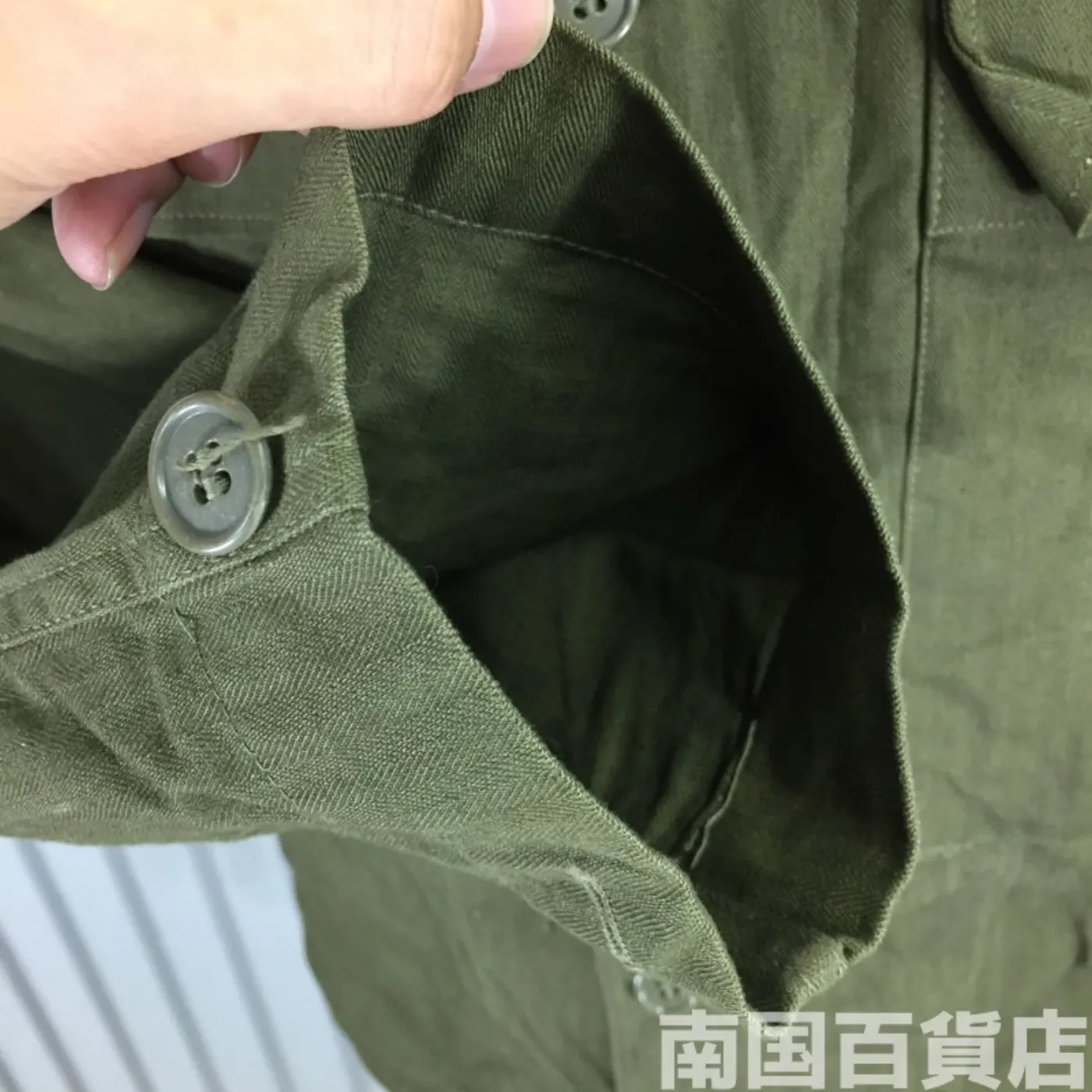 ODユーティリティーシャツ 36R 中古良品 記録写真8