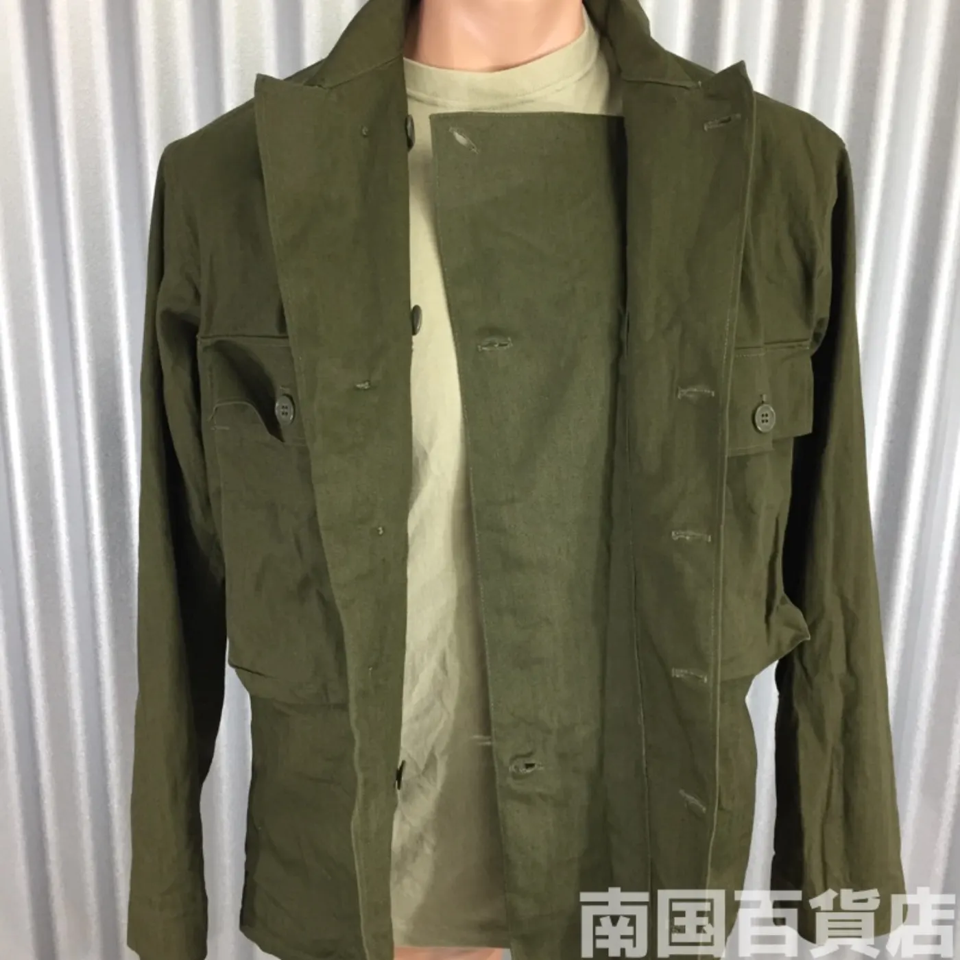 ODユーティリティーシャツ 36R 中古良品 記録写真6