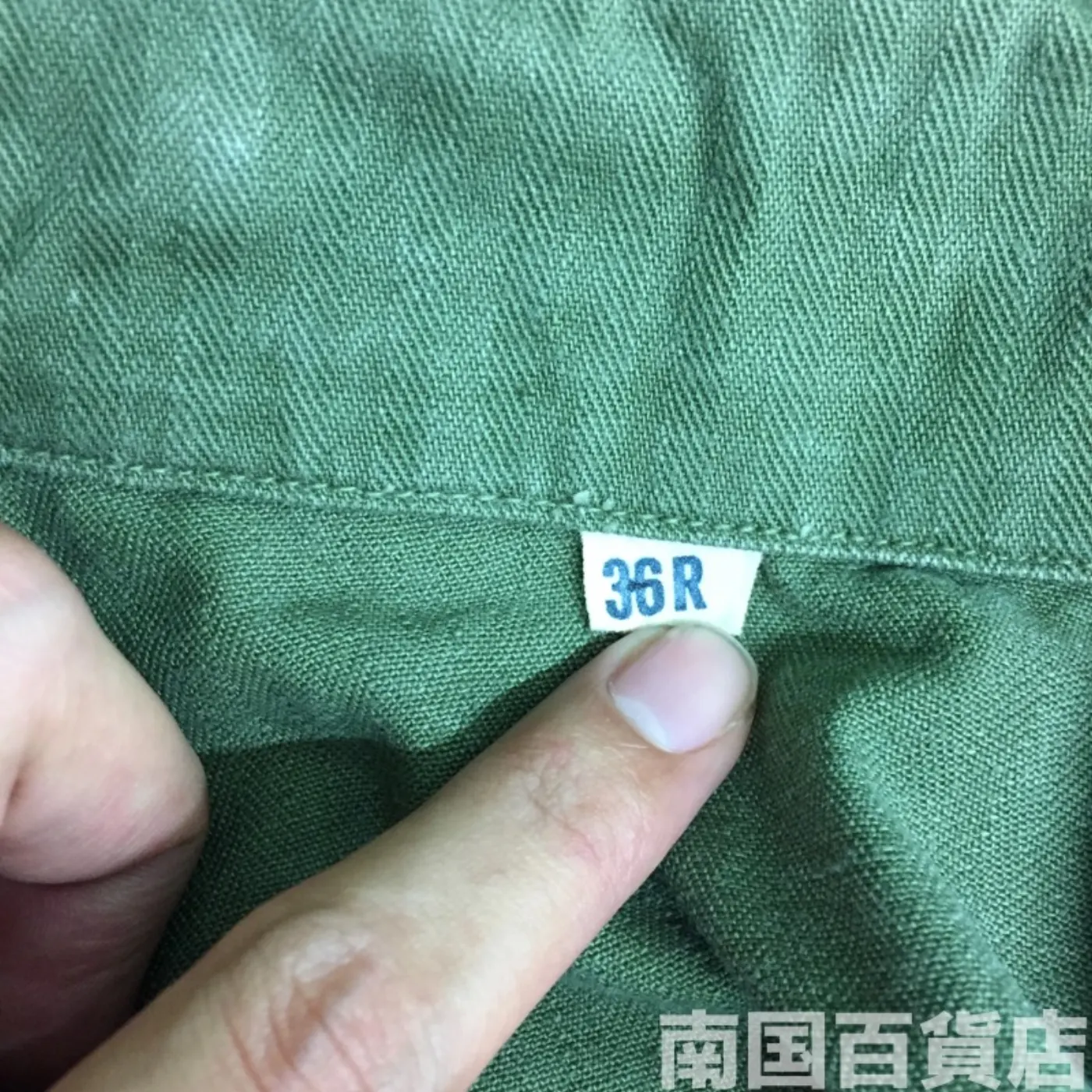 ODユーティリティーシャツ 36R 中古良品 記録写真5