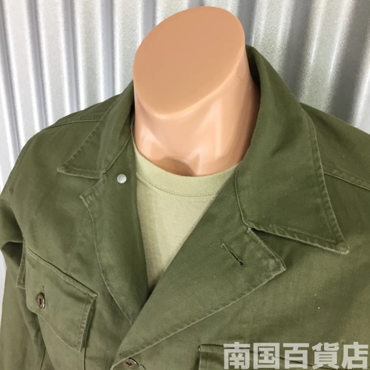 ユーティリティーシャツOD S 中古良品 記録写真5