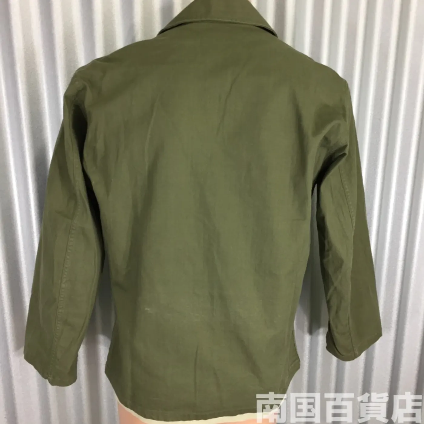 ユーティリティーシャツOD S 中古良品 記録写真3