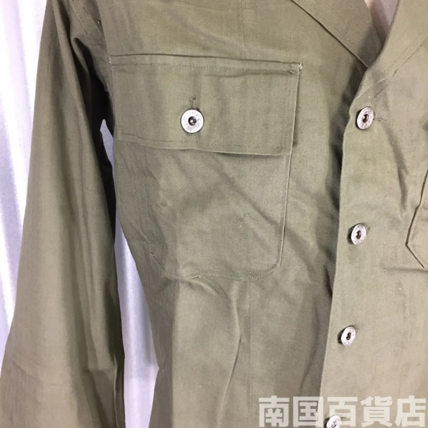 ユーティリティーシャツ 35R 中古良品 記録写真6