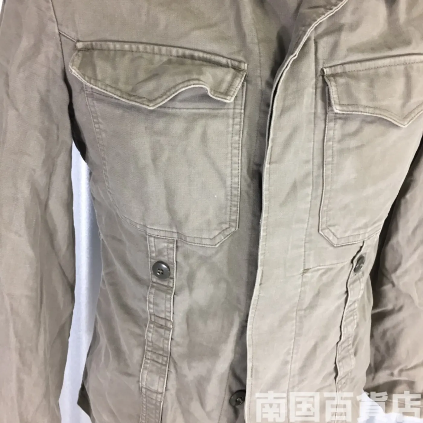 ミリタリーフィールドジャケット サイズ不明 中古品 記録写真6