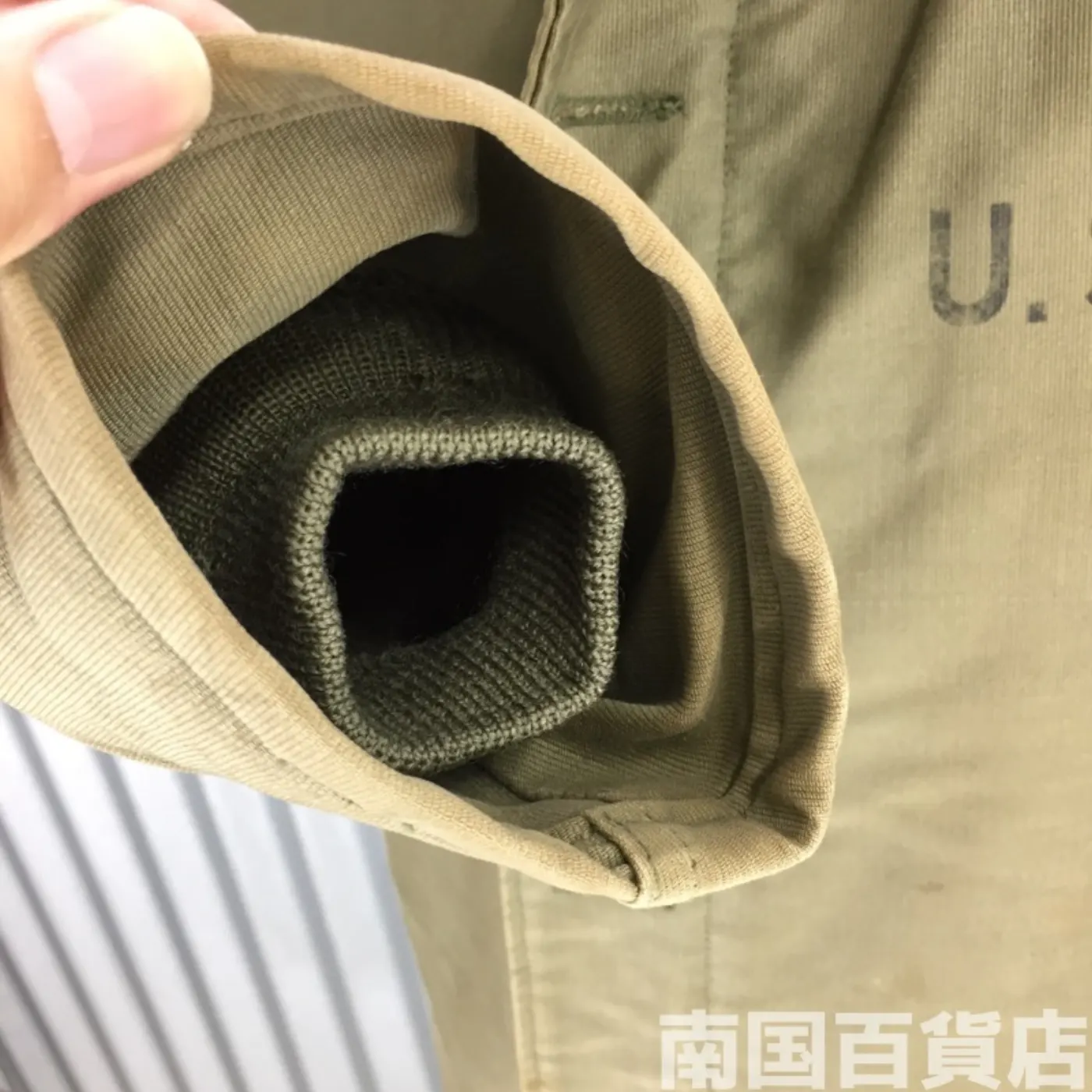 NAVY DEPARTMENT N-1 フライトジャケット 38 中古良品 記録写真14