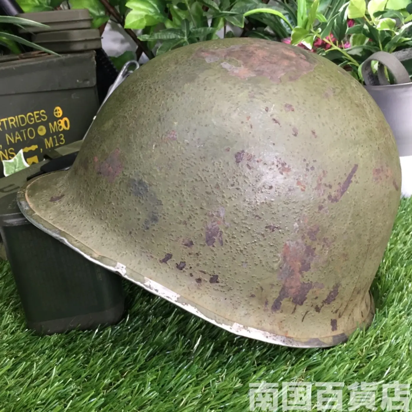 M2 ヘルメット インナー チンストラップ付き 中古品 記録写真1