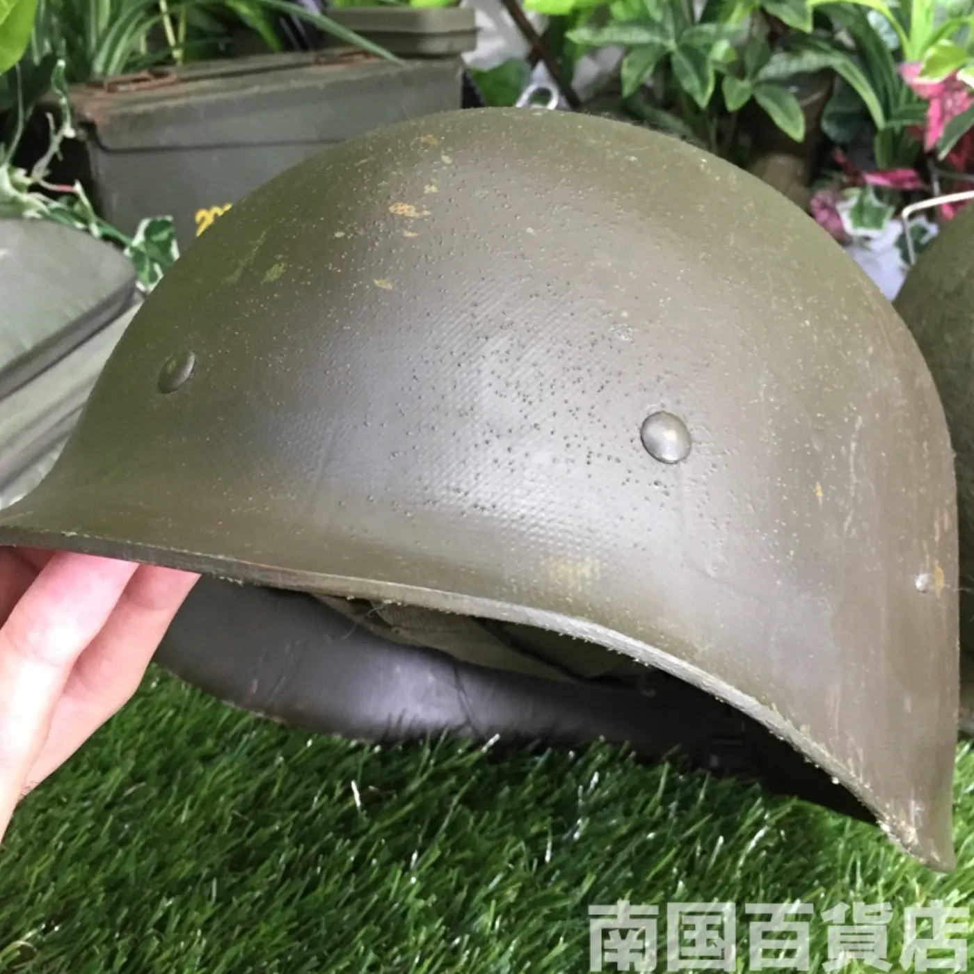 M2 ヘルメット インナー チンストラップ付き 中古品 記録写真11