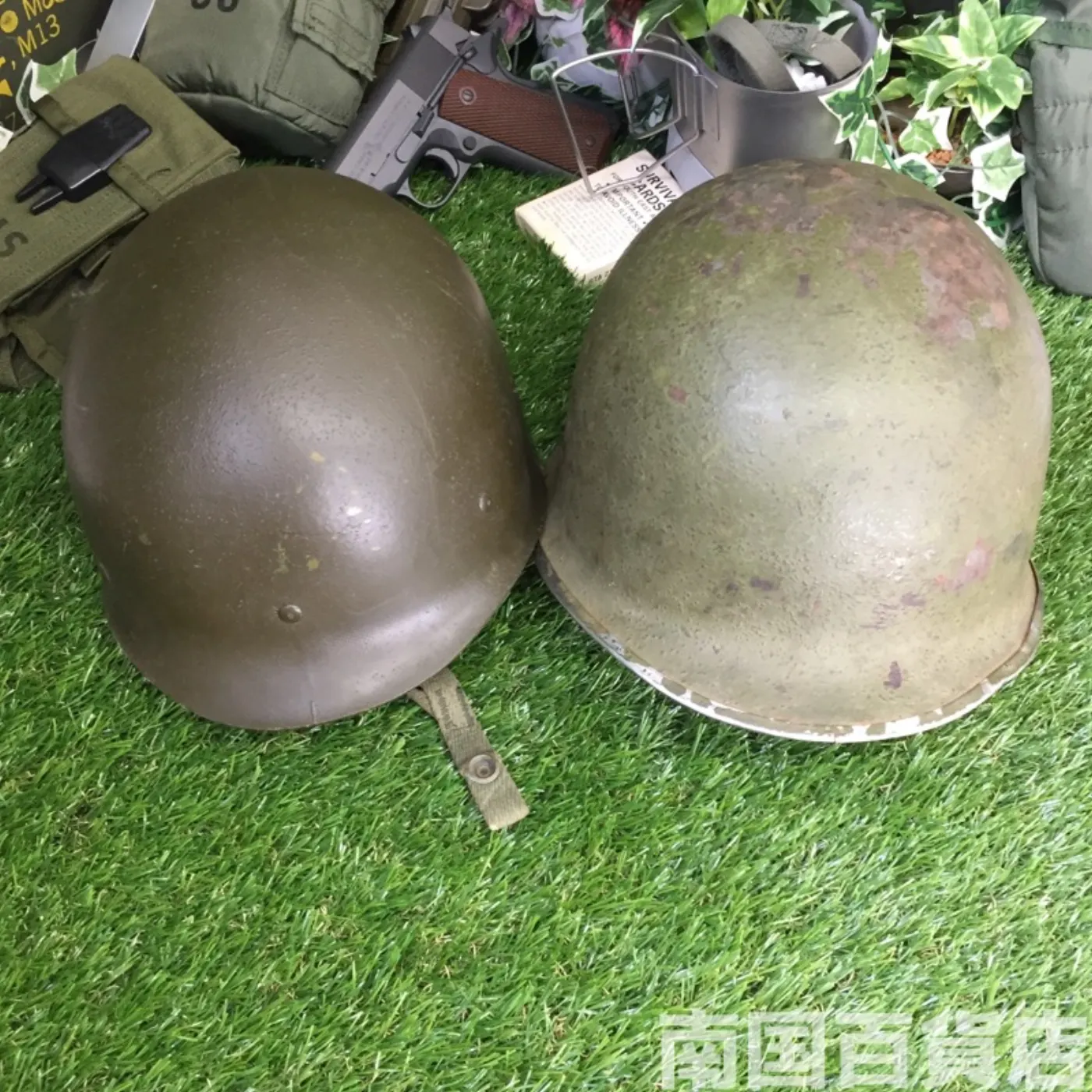 M2 ヘルメット インナー チンストラップ付き 中古品 記録写真13