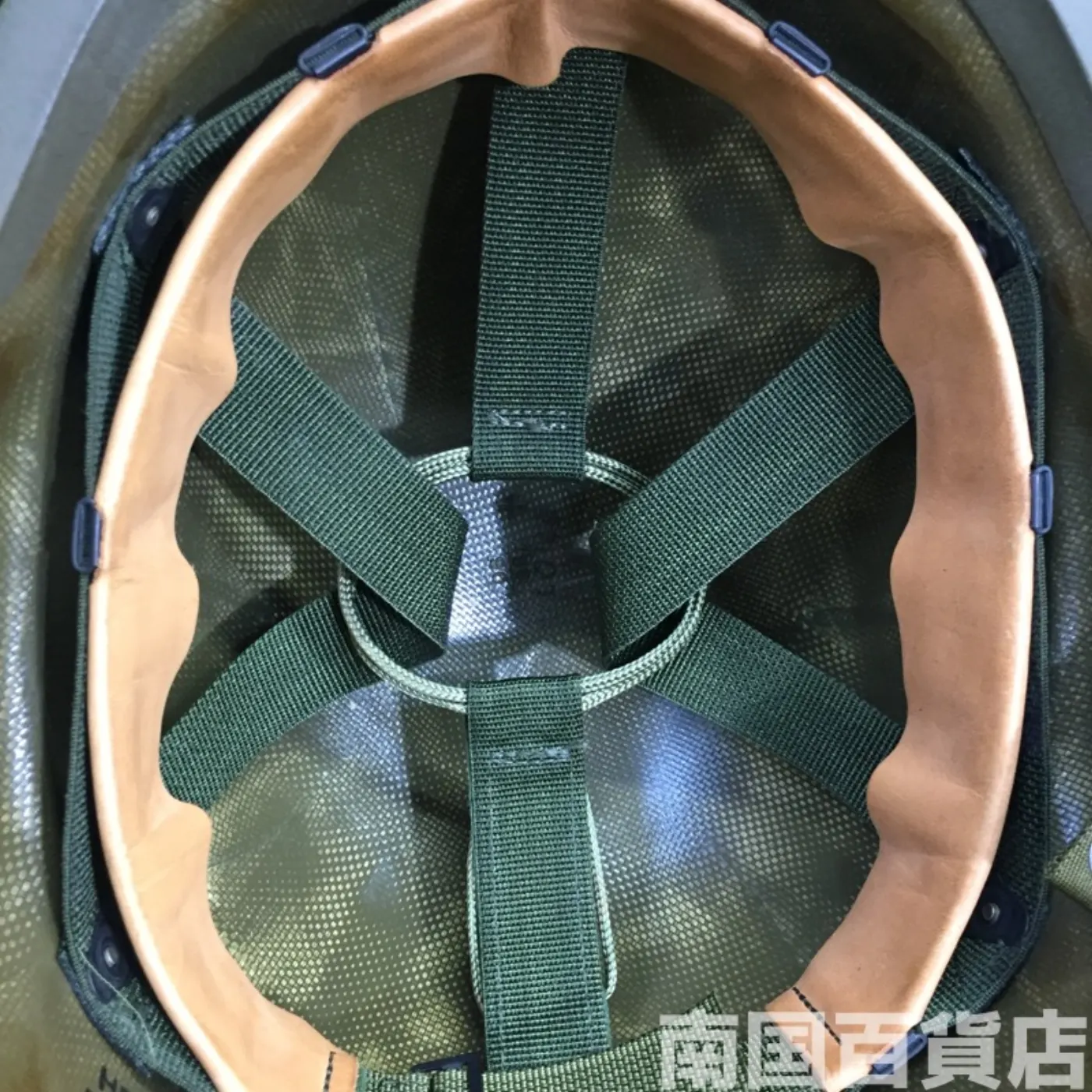 US(米軍)PASGTヘルメット(フリッツ・ヘルメット) 59~61cm 中古良品 記録写真9