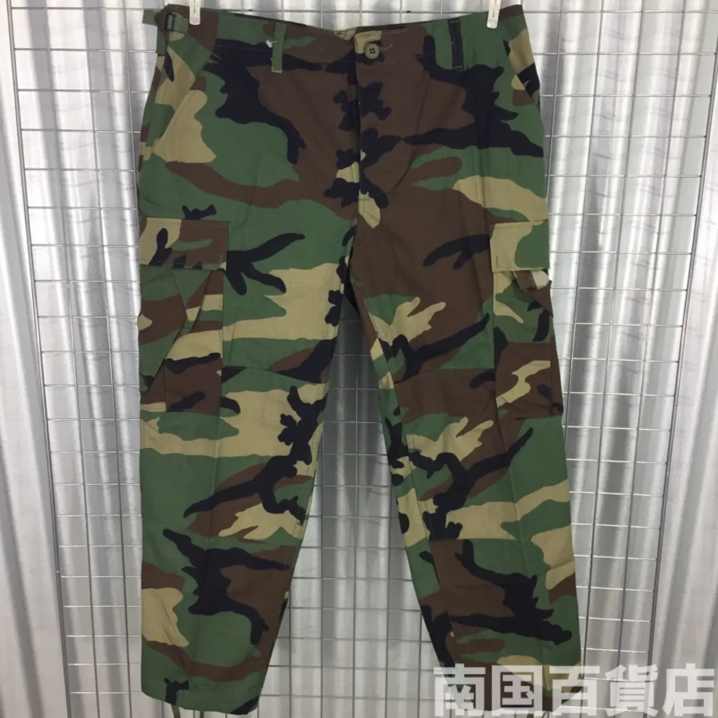 ウッドランド カモフラージュ 迷彩 パンツ M-XS 新品 記録写真1
