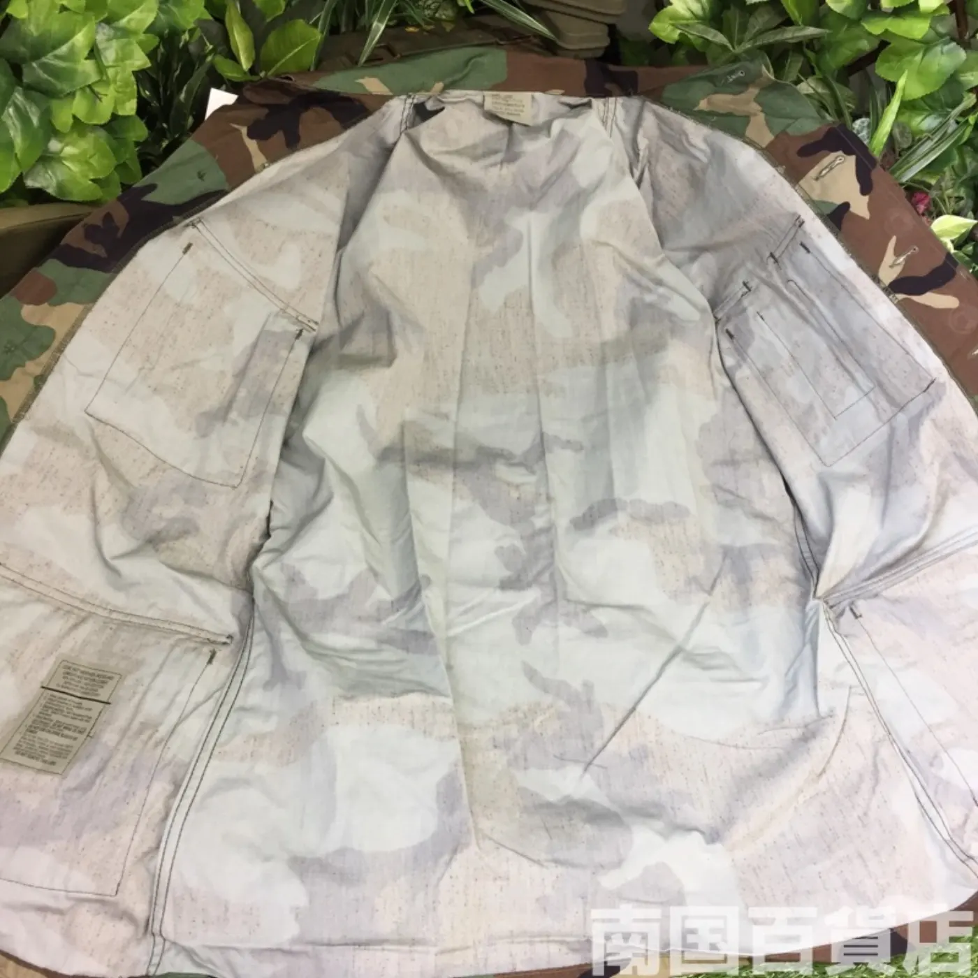 迷彩服 ジャケット Rip-Stop S-L 新品 記録写真6