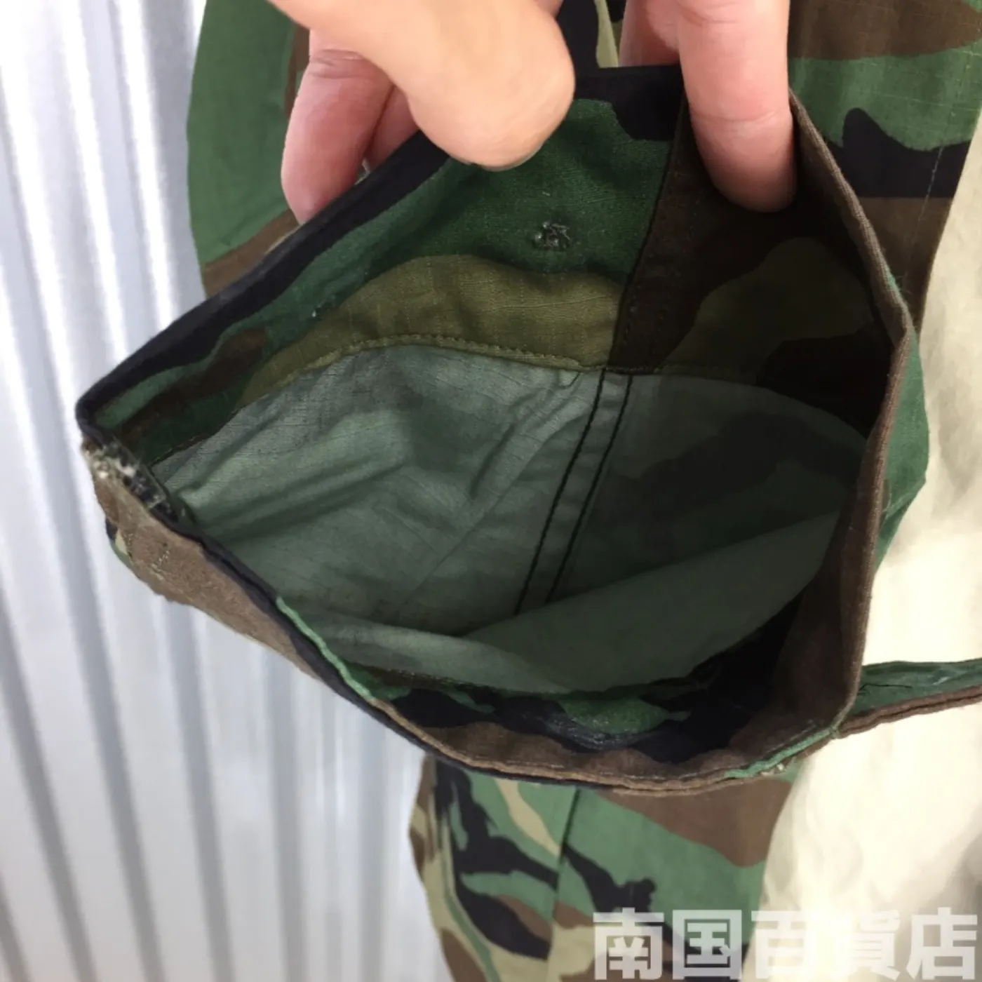 迷彩服 ジャケット Rip-Stop S-L 新品 記録写真9