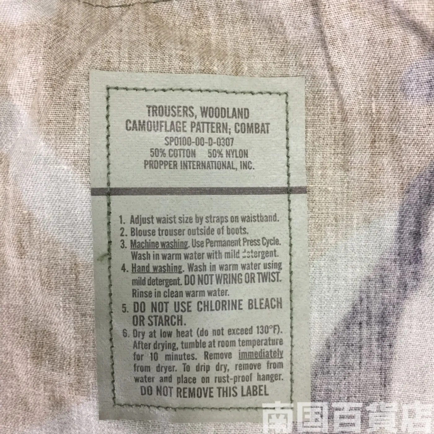 ウッドランド 迷彩 パンツ XL-L 新品 記録写真3