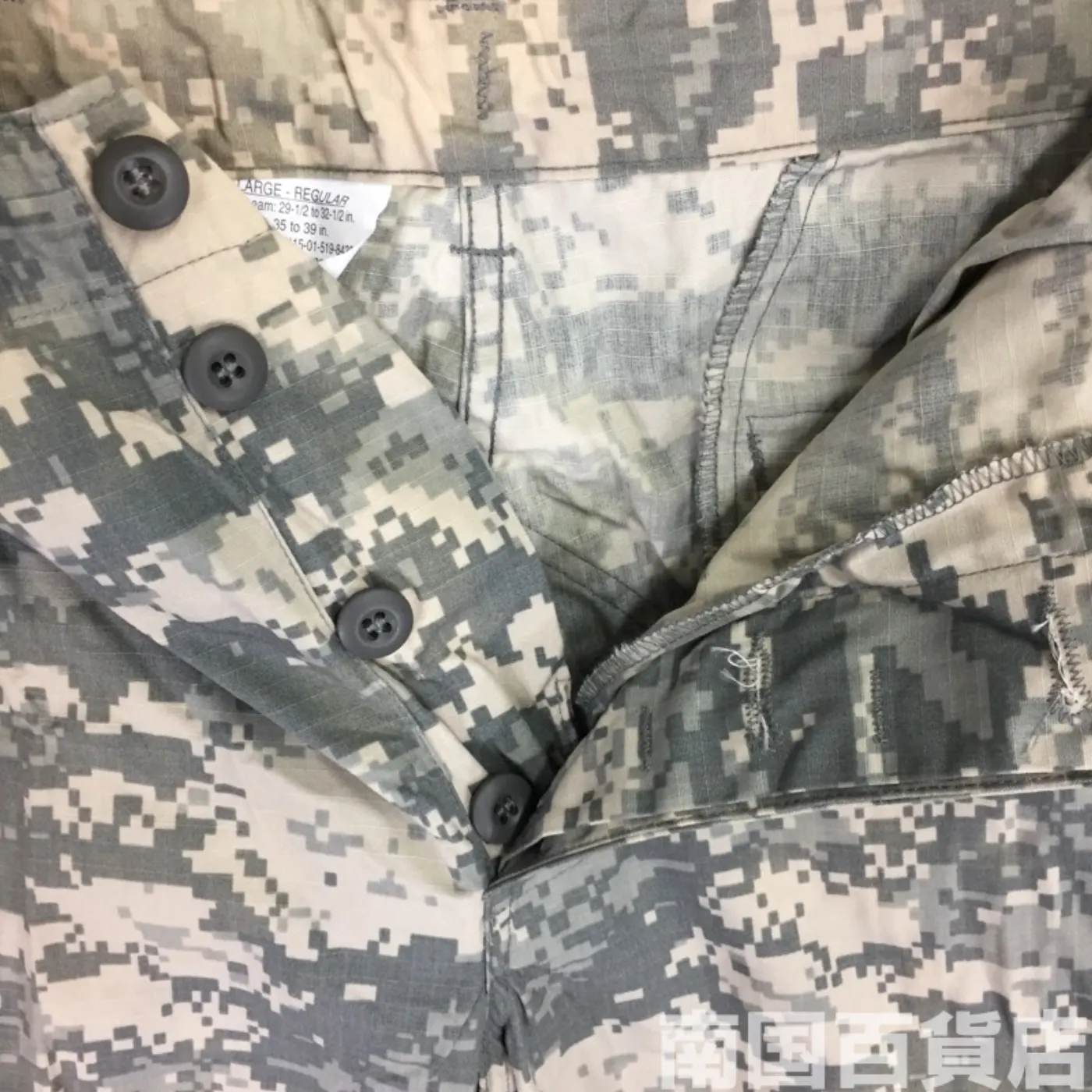ACU パンツ L-R 中古品 記録写真7