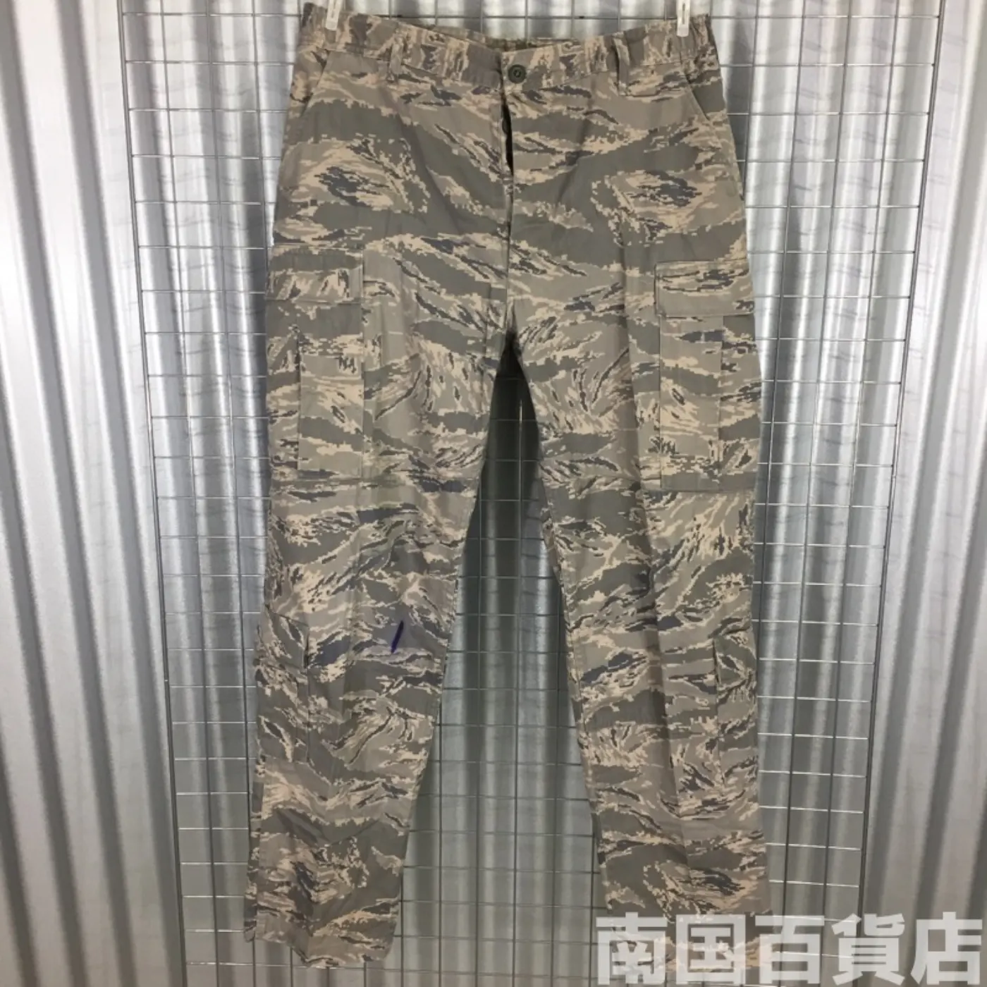 USAF タイガーパターン パンツ 36R 中古品 記録写真1