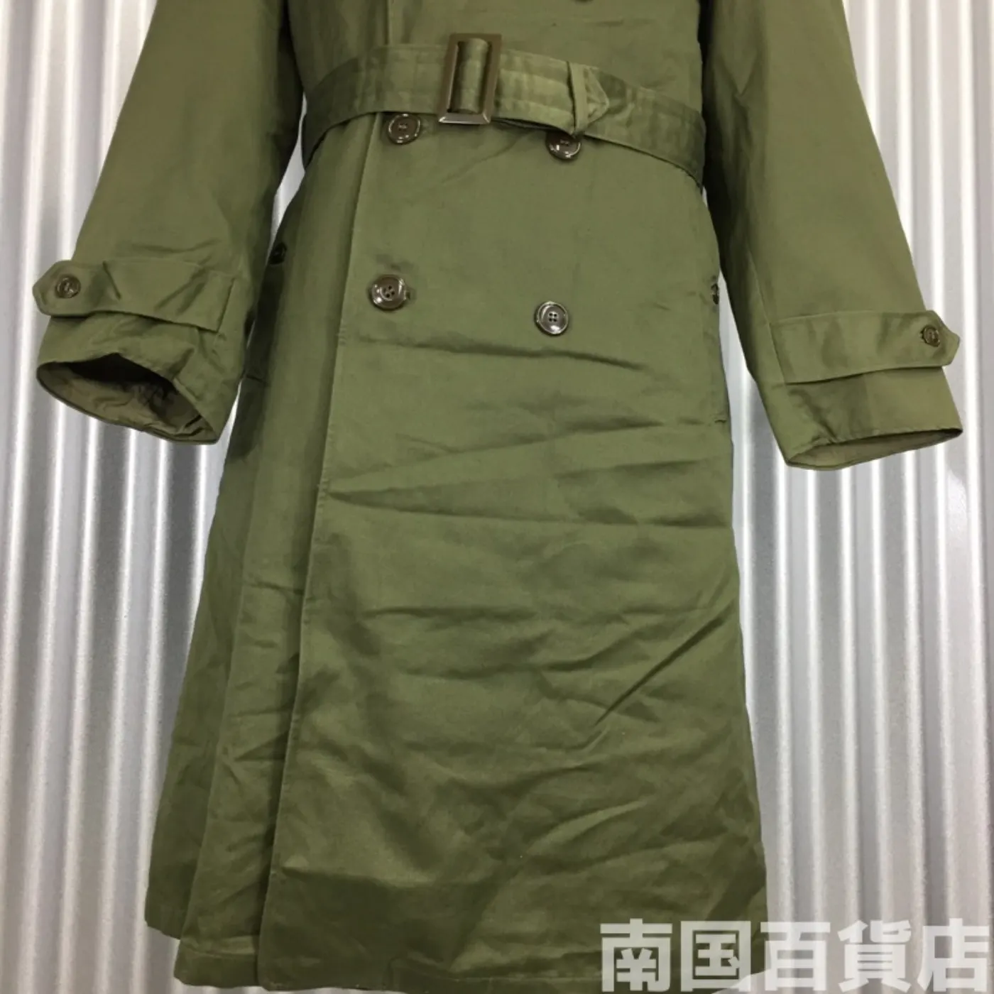 オールウェーザートレンチコート（ベルト付） S-R 中古良品 記録写真9