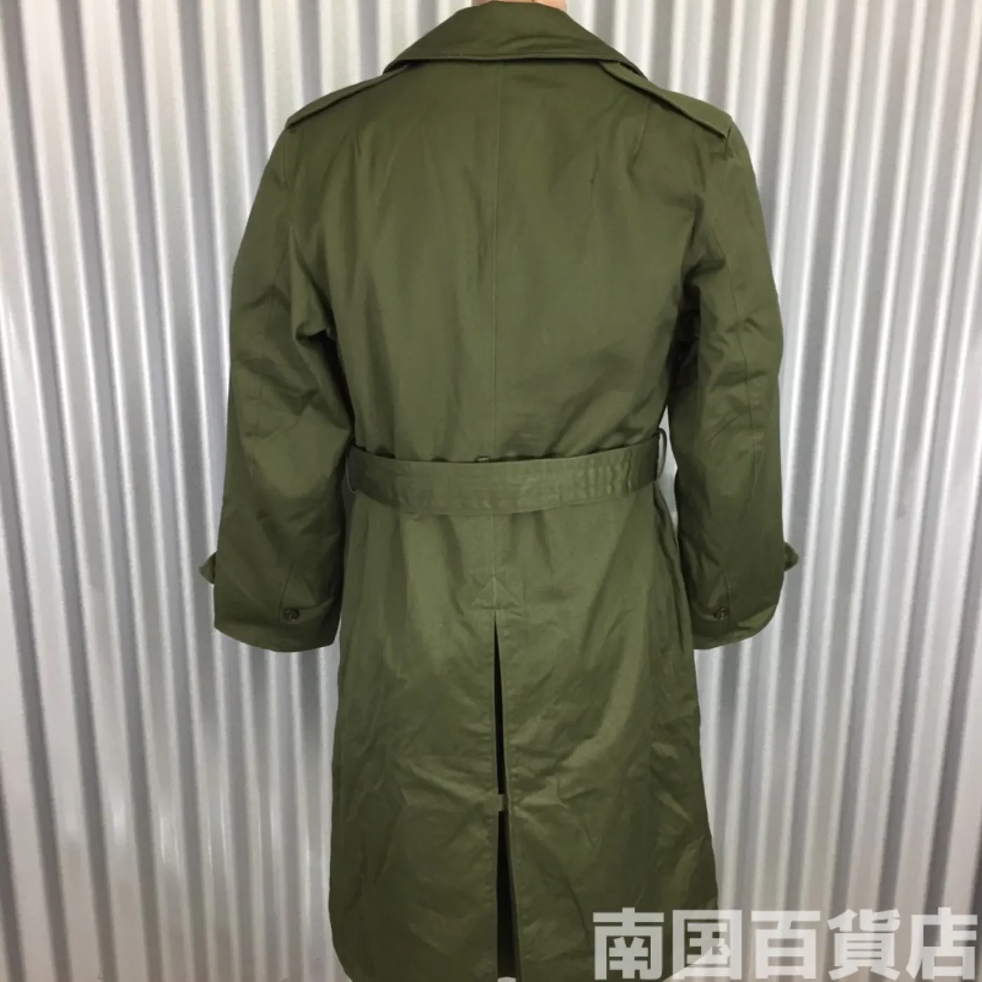 オールウェーザートレンチコート（ベルト付） S-R 中古良品 記録写真3