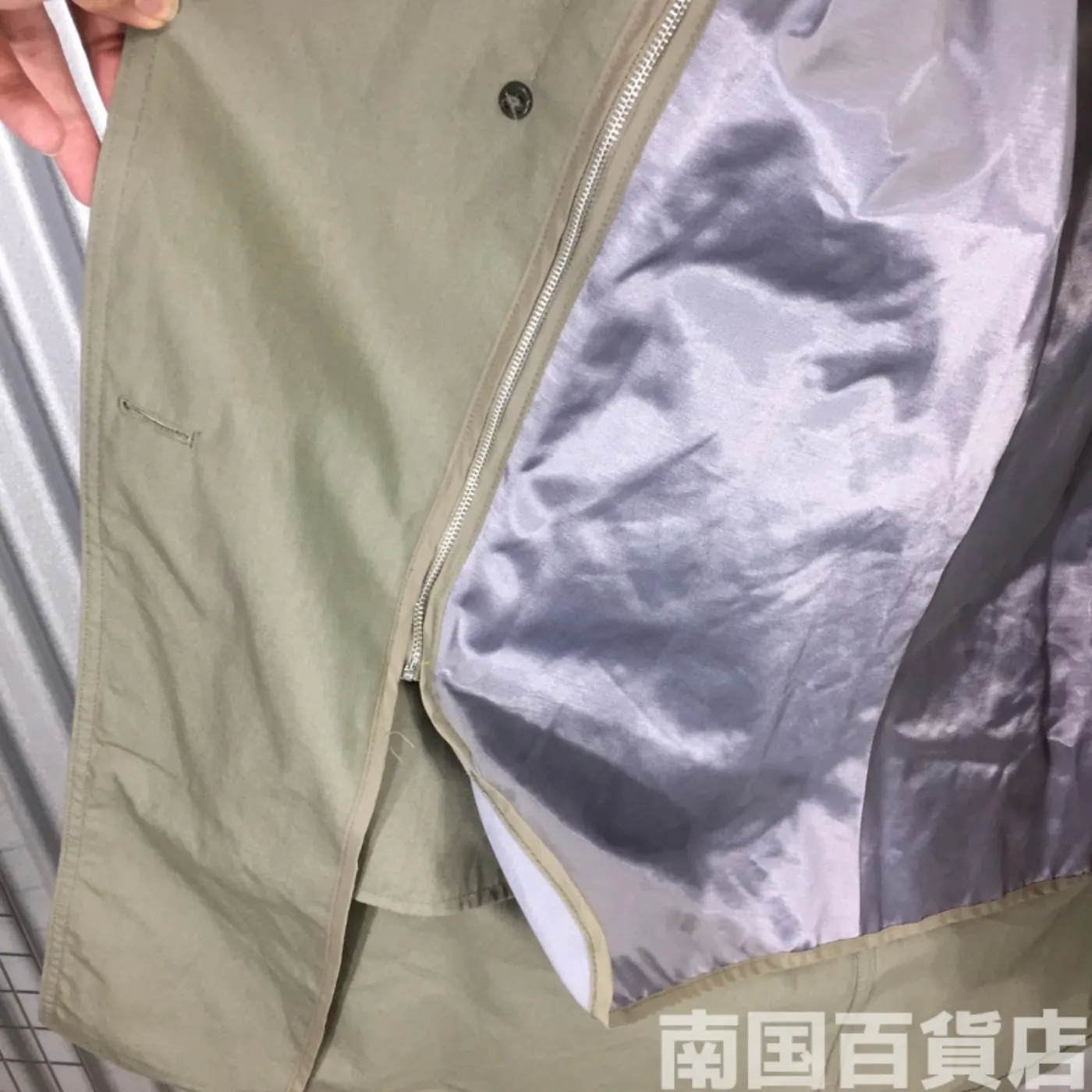 DSCP VALOR COLLECTION トレンチコートOD(レディース) 8R 新品 記録写真11